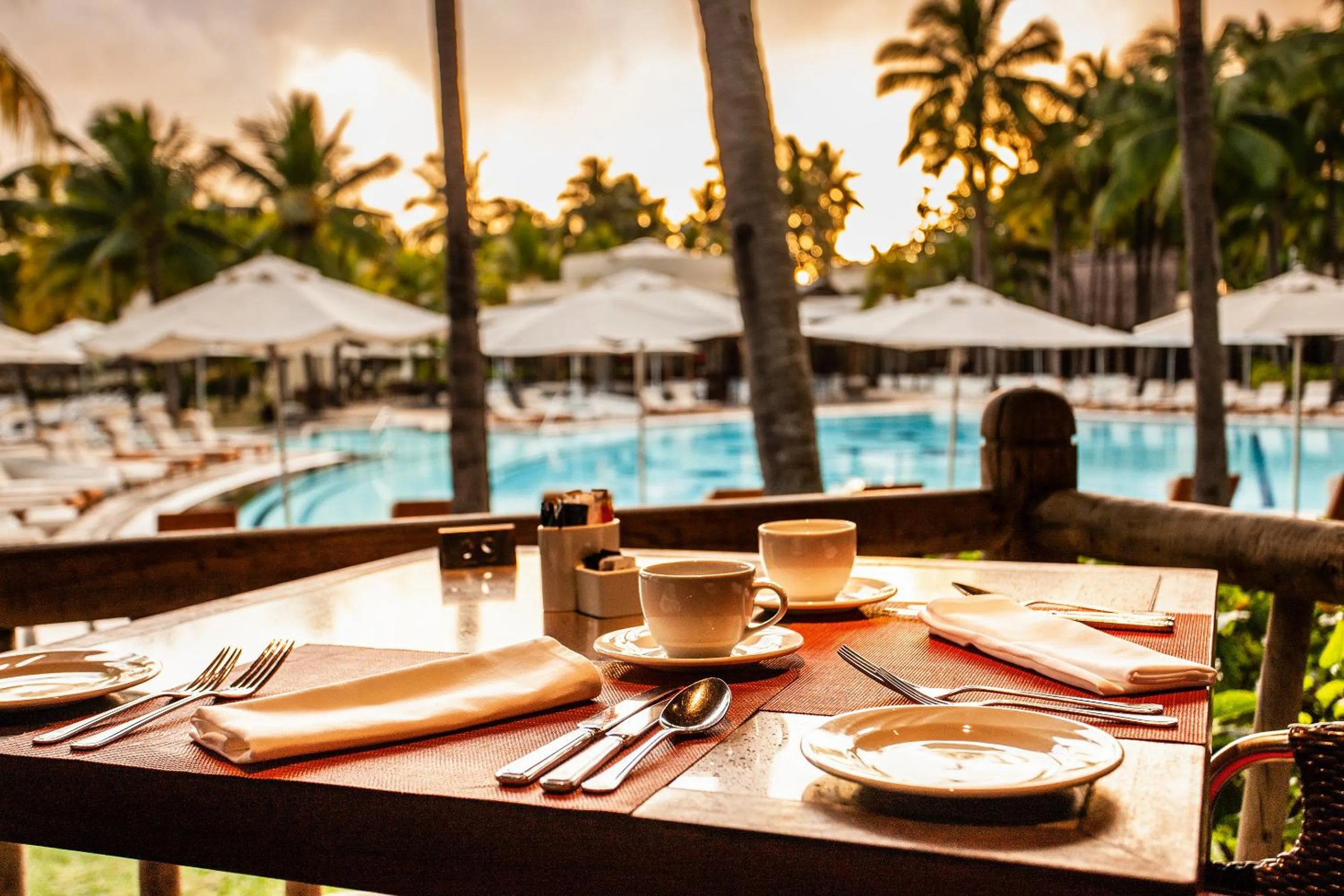 Breakfast in Shandrani Beachcomber Resort & Spa