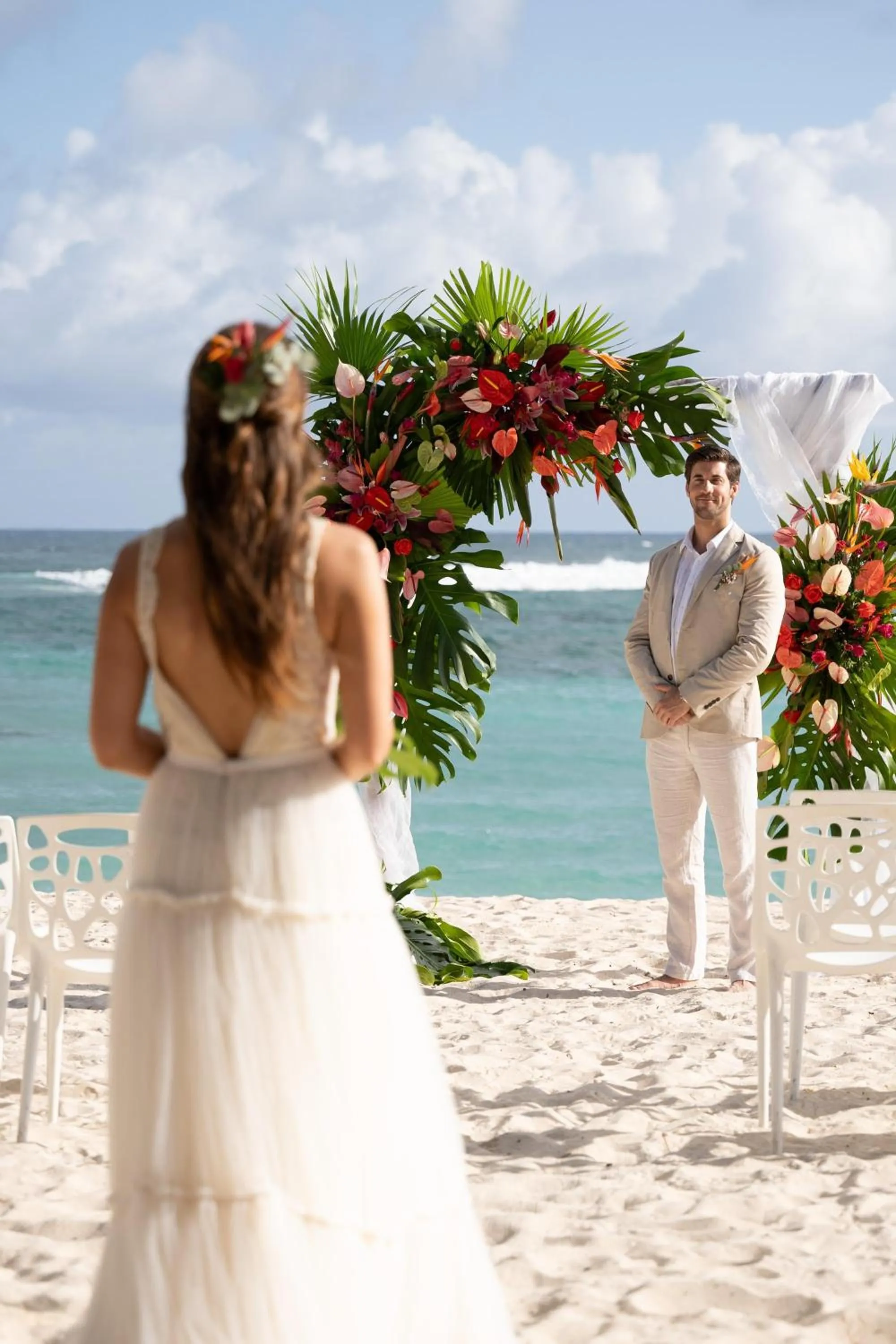 wedding in Shandrani Beachcomber Resort & Spa