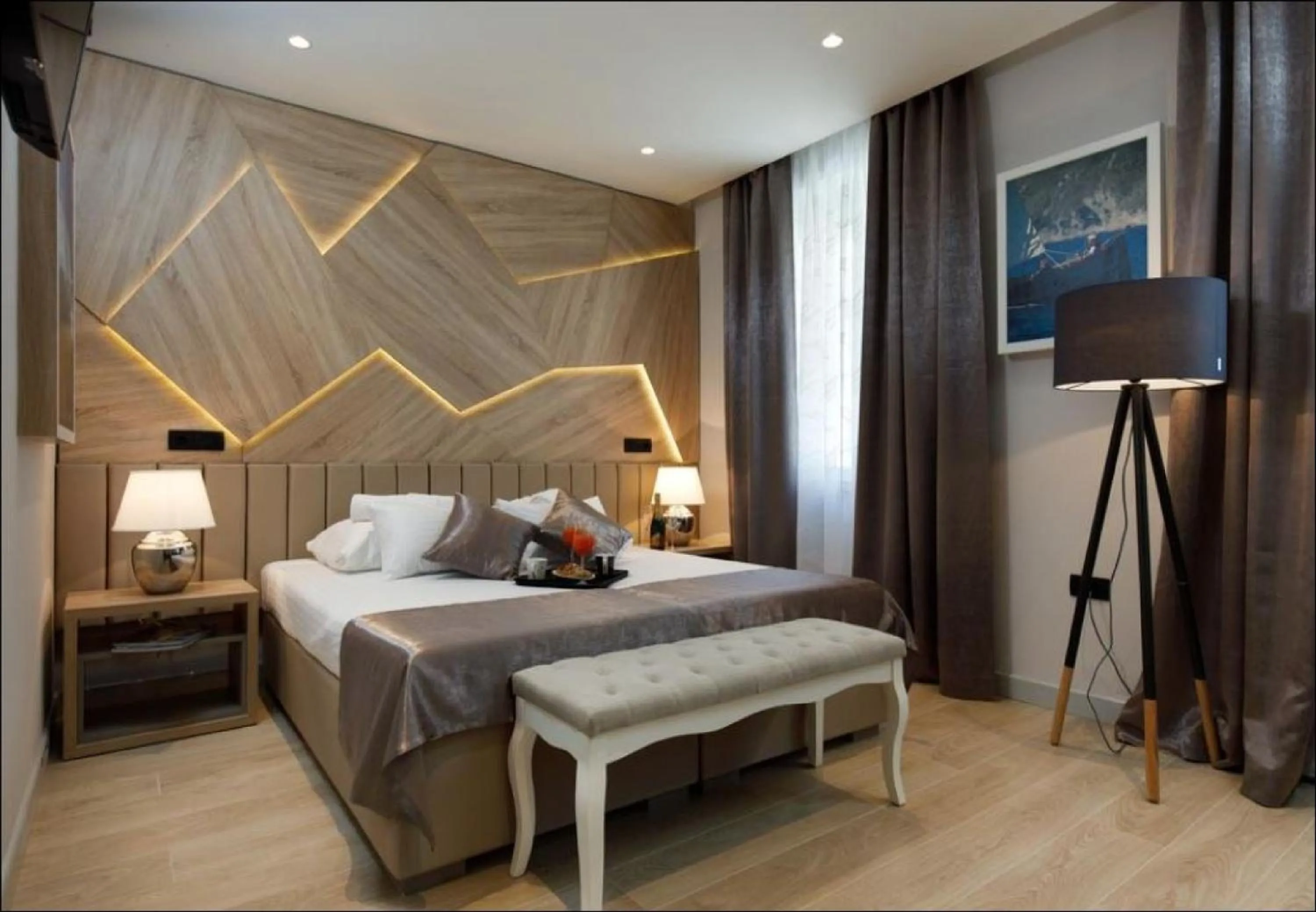 Photo of the whole room, Bed in Sailor Boutique Rooms