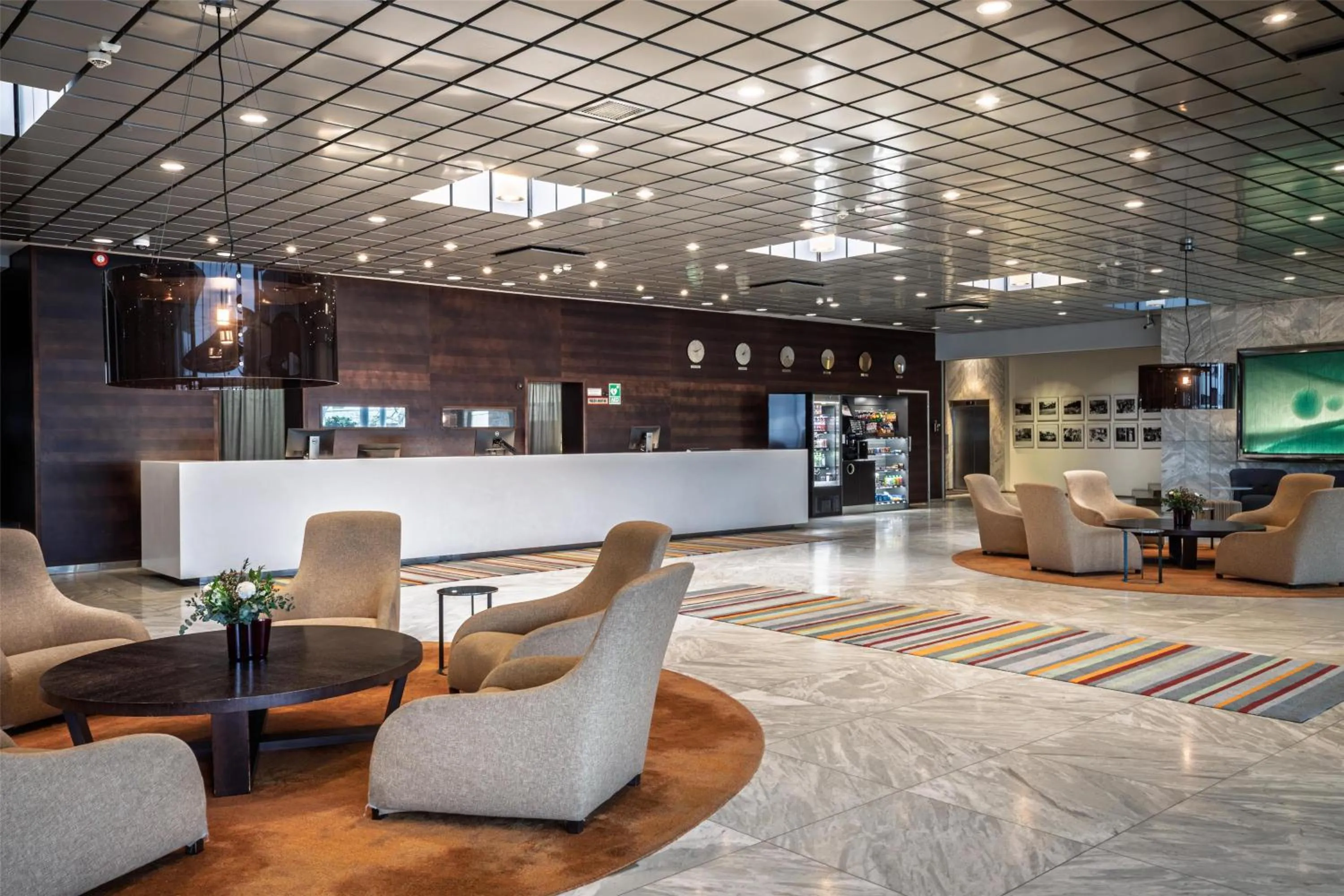 Lobby or reception in Hilton Helsinki Kalastajatorppa