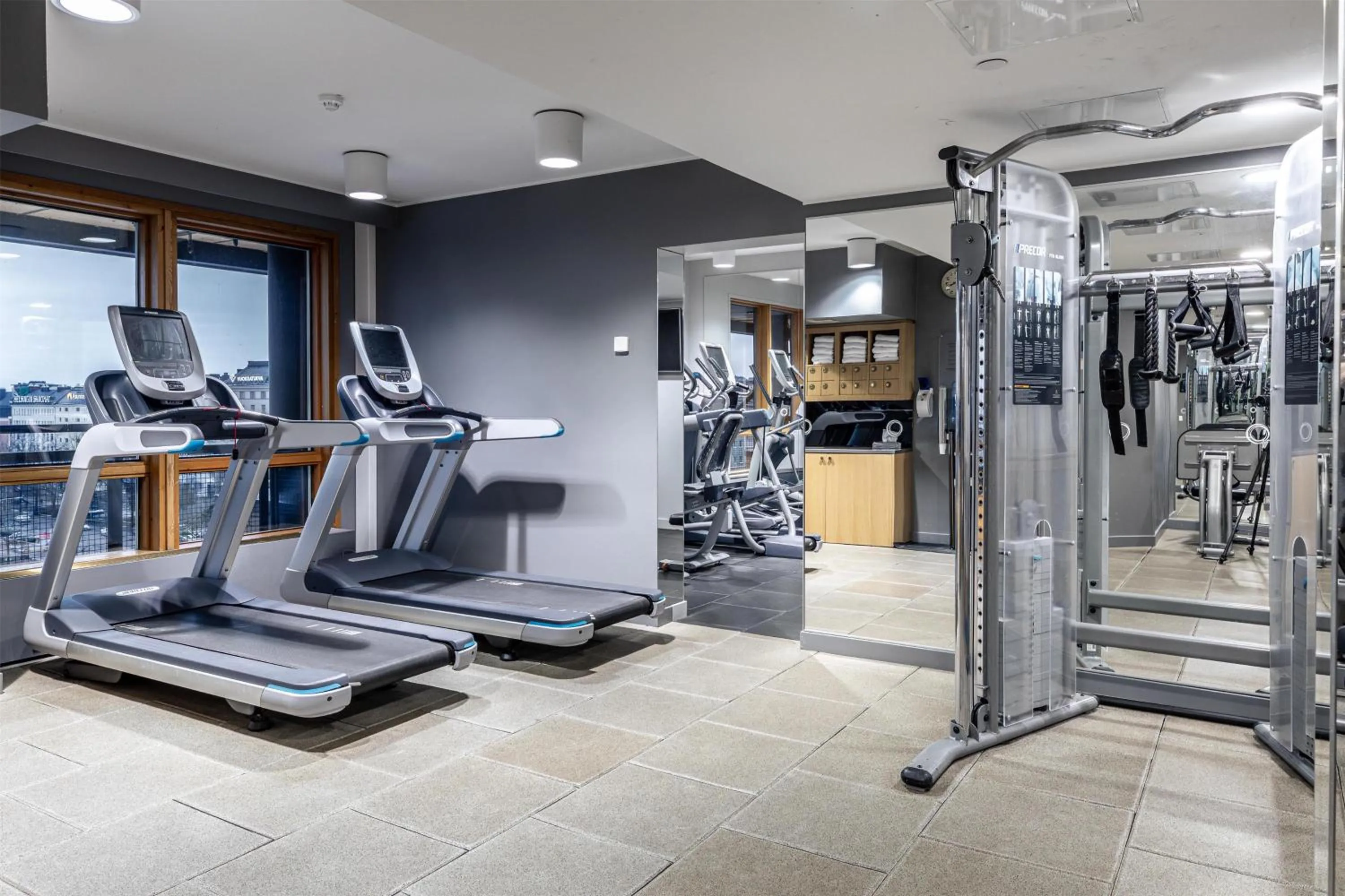 Fitness centre/facilities in Hilton Helsinki Strand