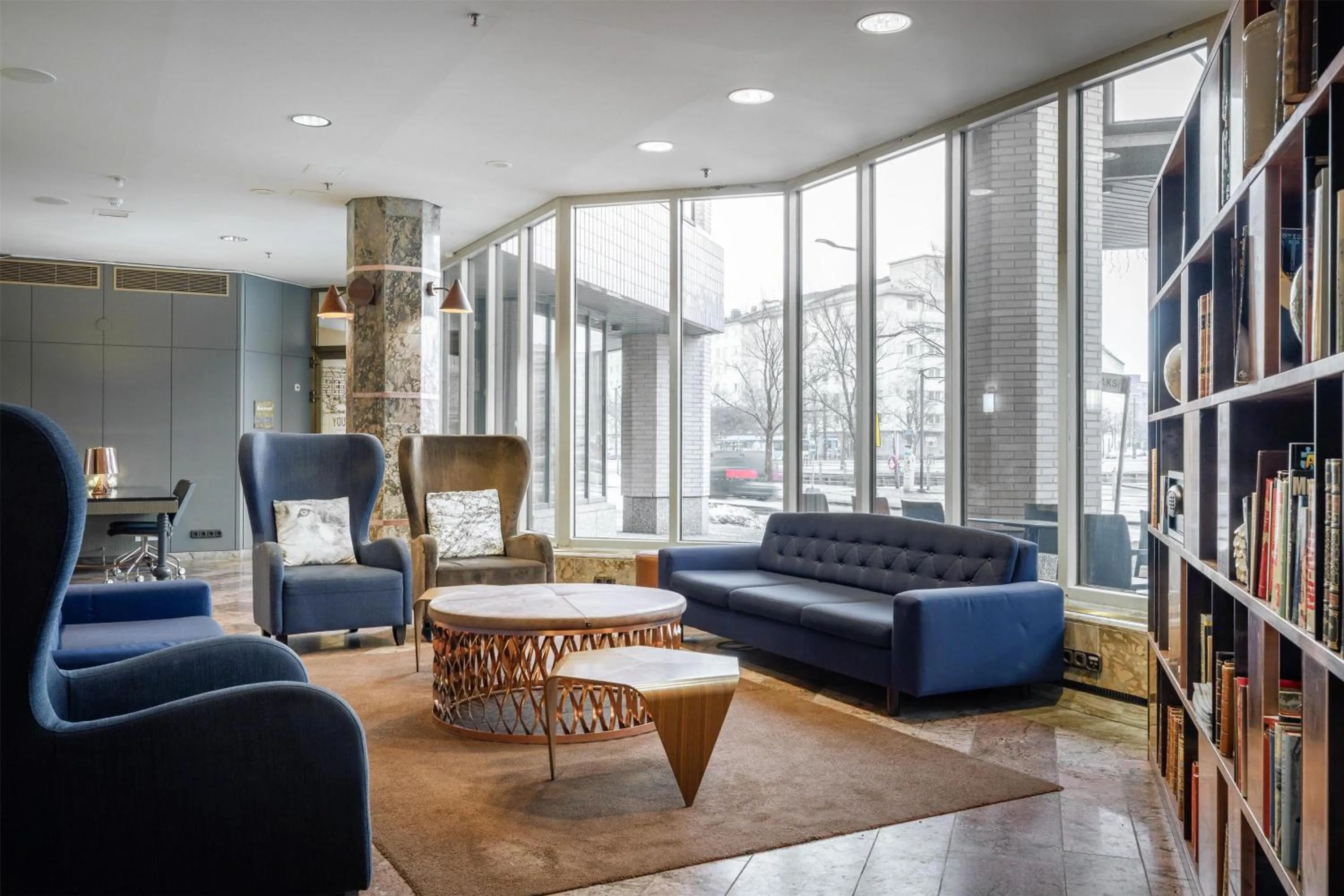 Lobby or reception in Hilton Helsinki Strand