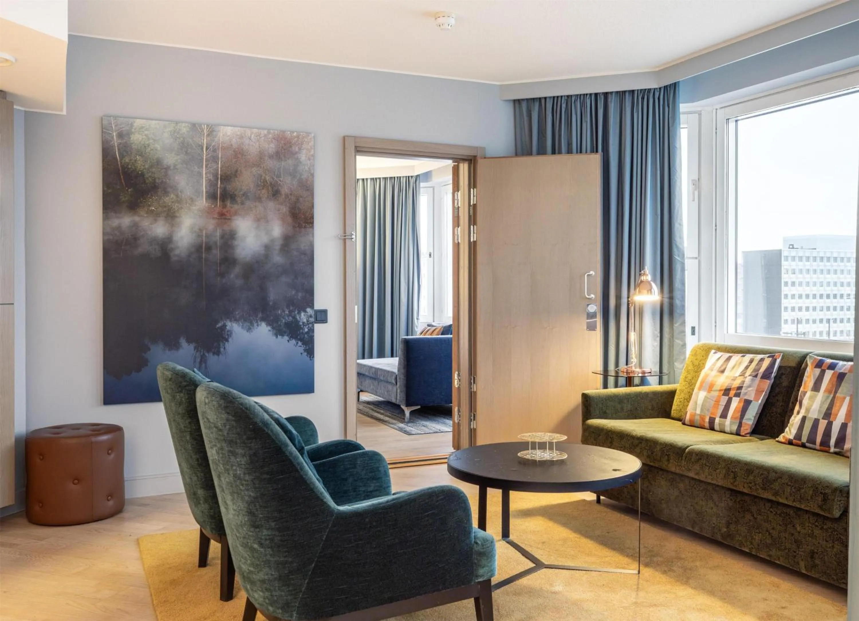 Living room in Hilton Helsinki Strand