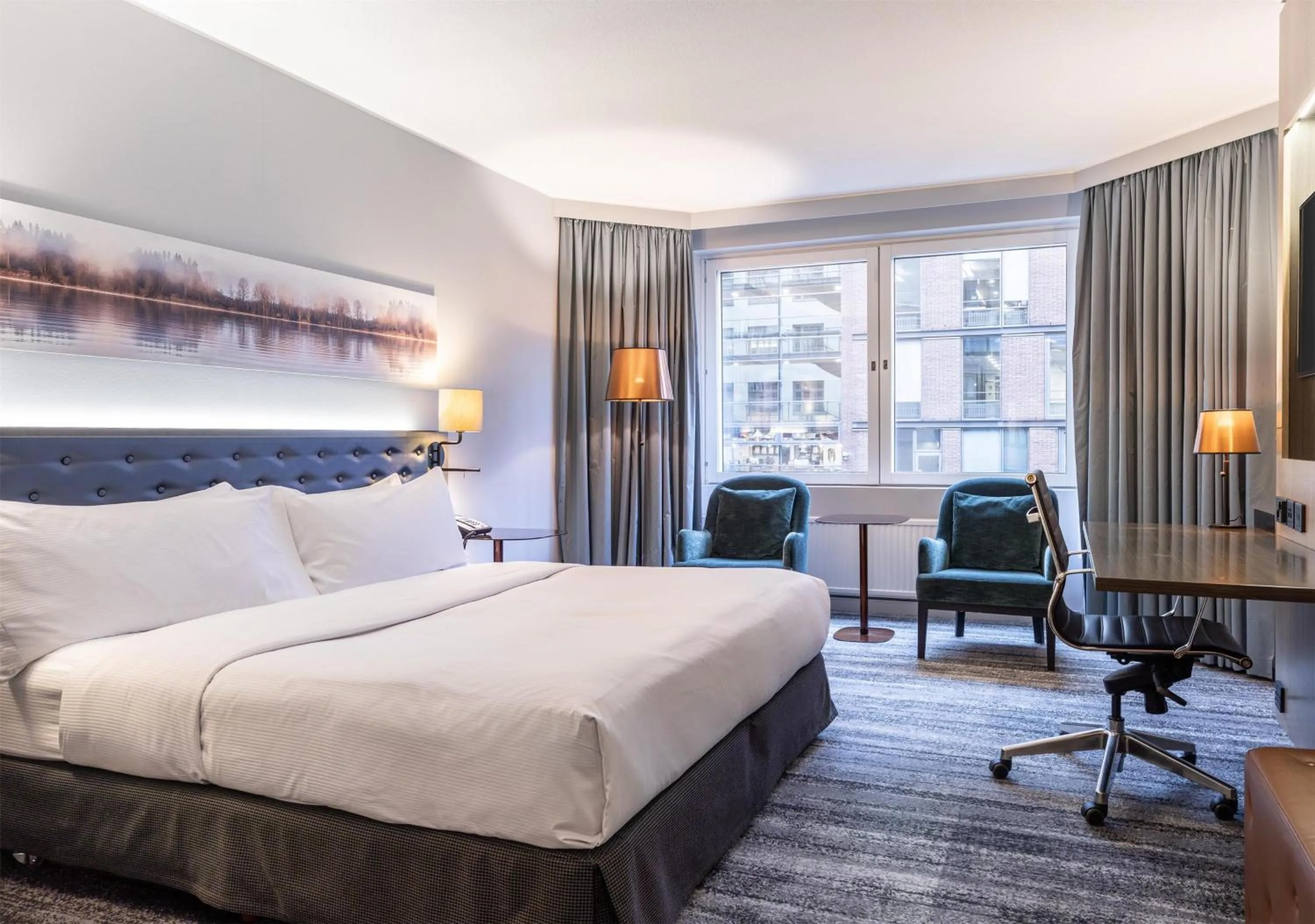 Bedroom, Bed in Hilton Helsinki Strand