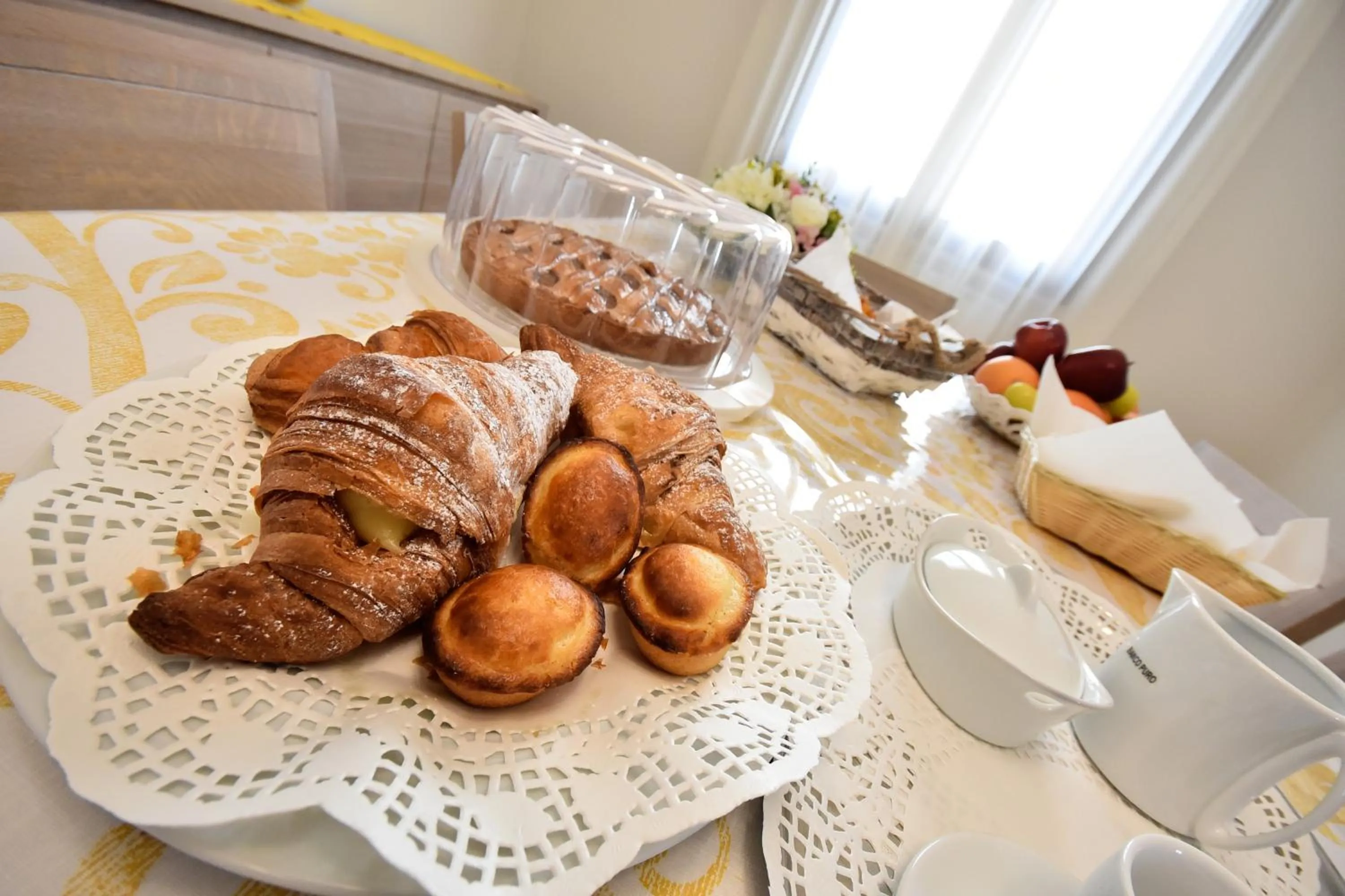 Continental breakfast in Villa Luigia Luxury Relais