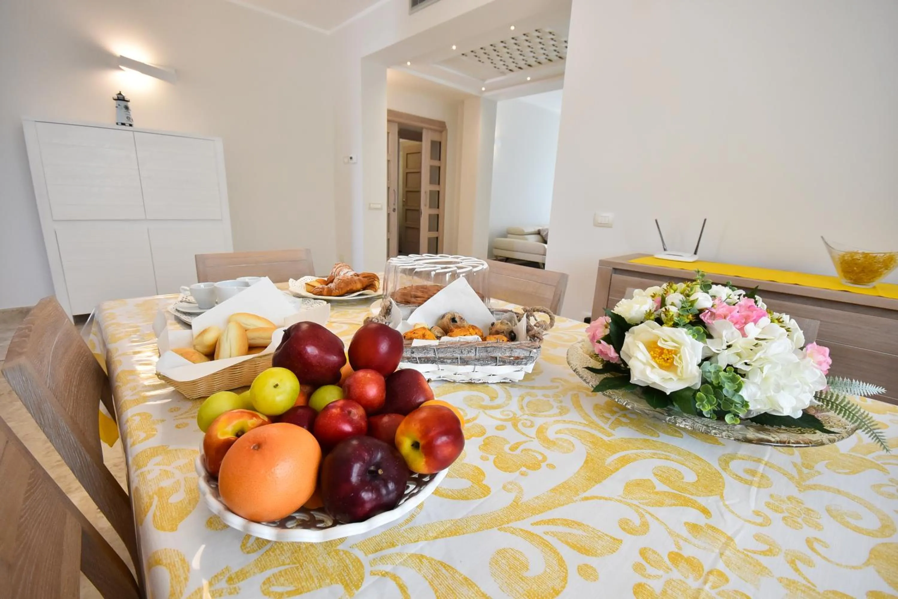 Continental breakfast in Villa Luigia Luxury Relais