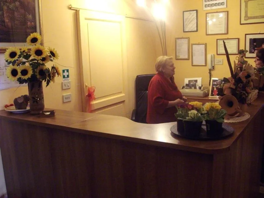 Lobby or reception in Albergo Anna