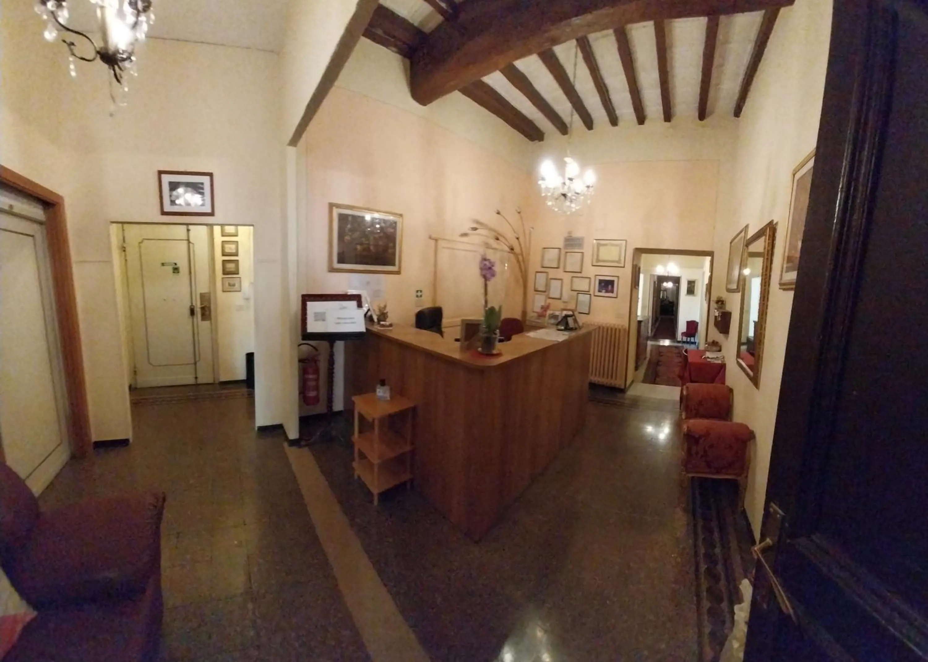 Lobby or reception in Albergo Anna