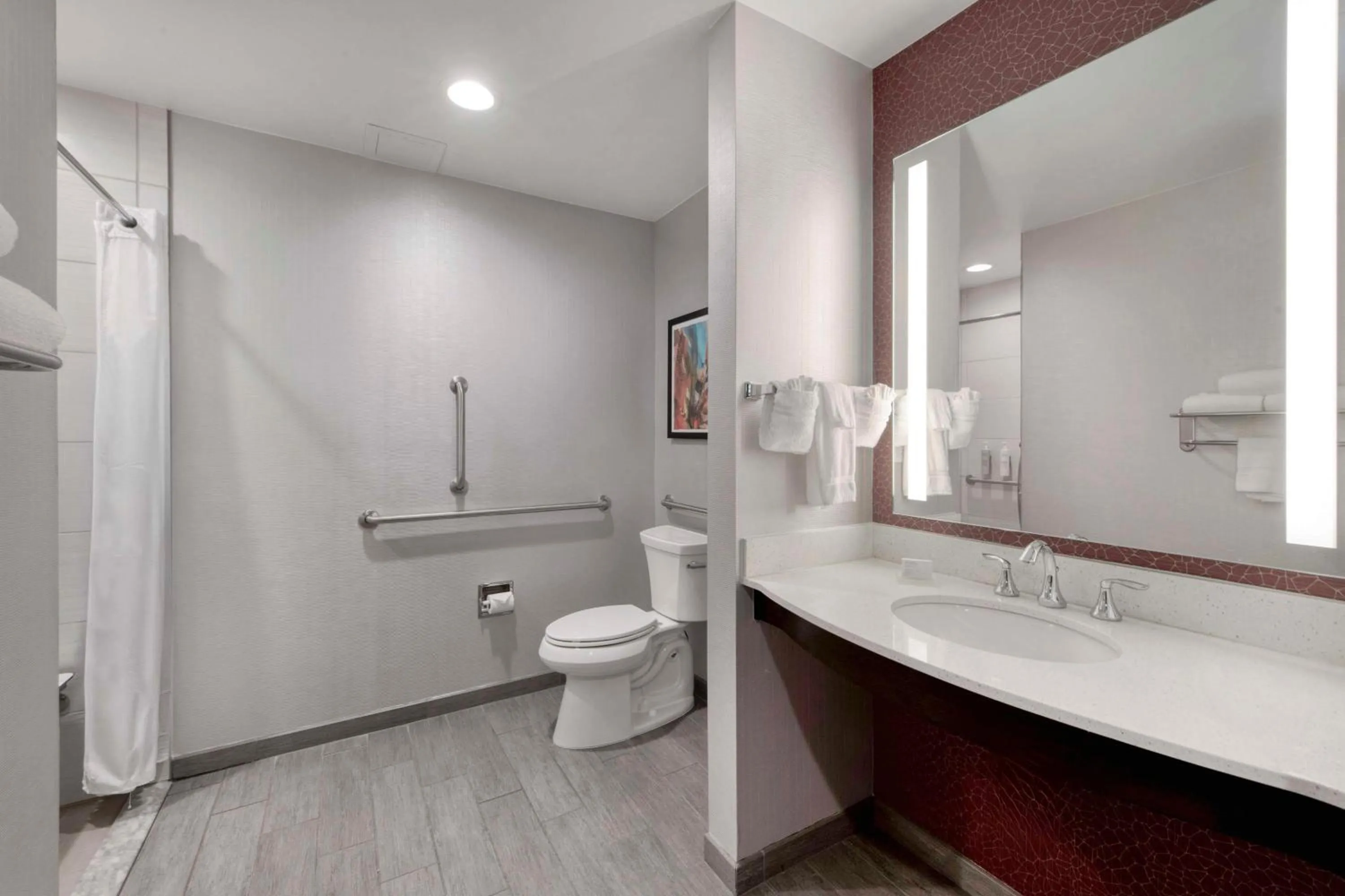 Bathroom in Hilton Garden Inn Raleigh Cary