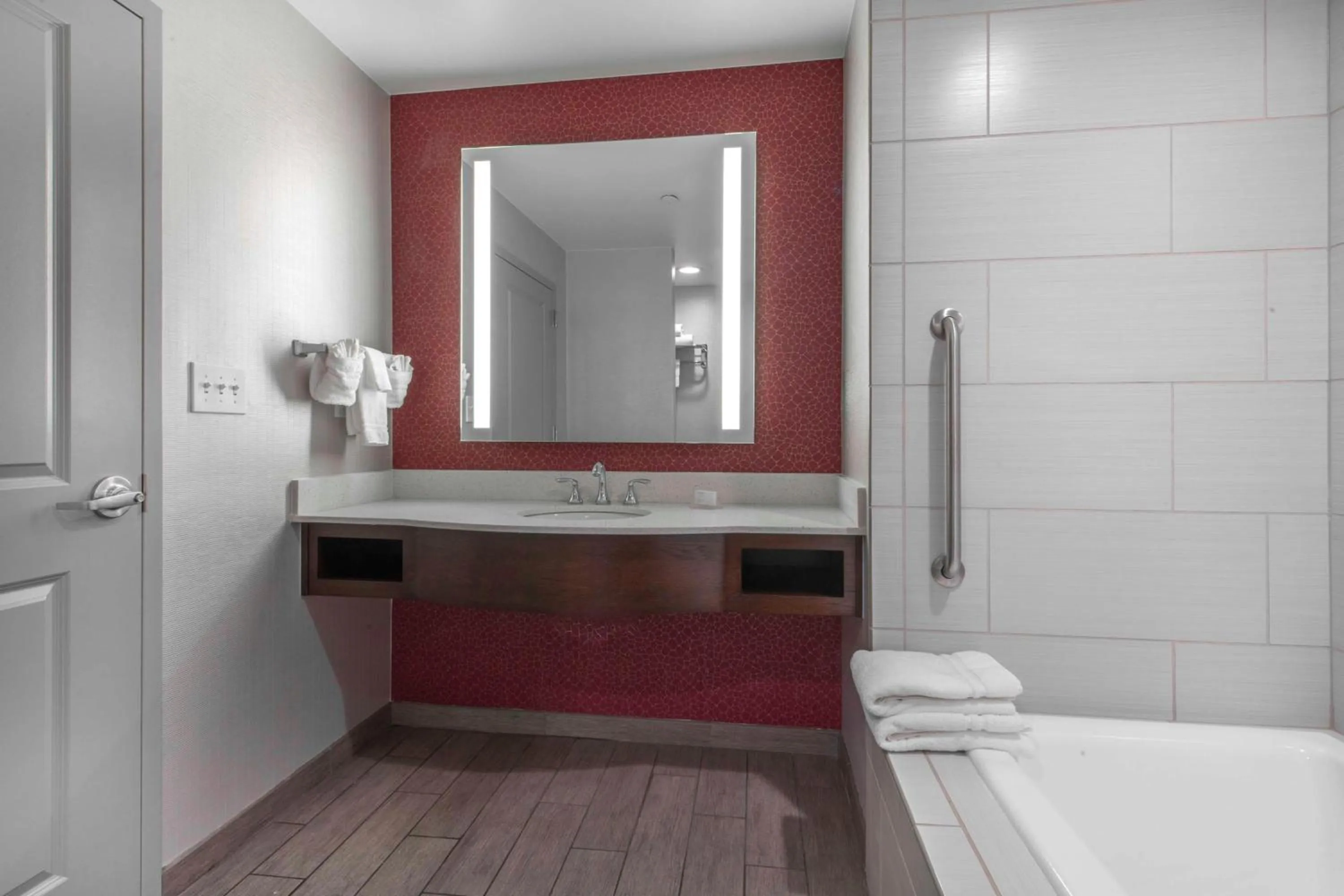 Bathroom in Hilton Garden Inn Raleigh Cary