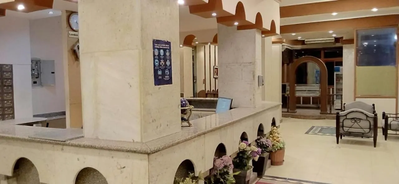 Seating area in Eiffel Hotel Hurghada