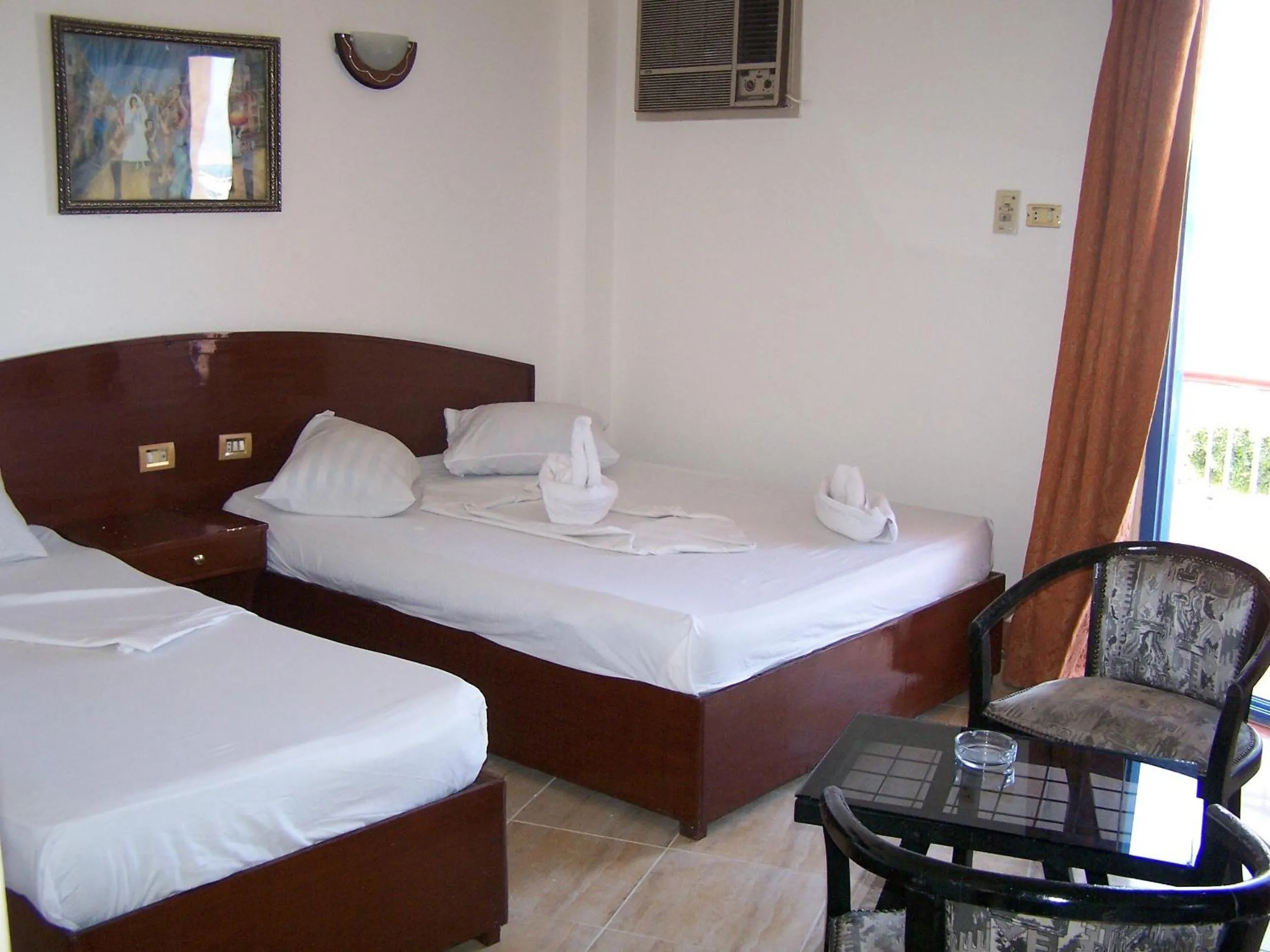 Bed in Eiffel Hotel Hurghada