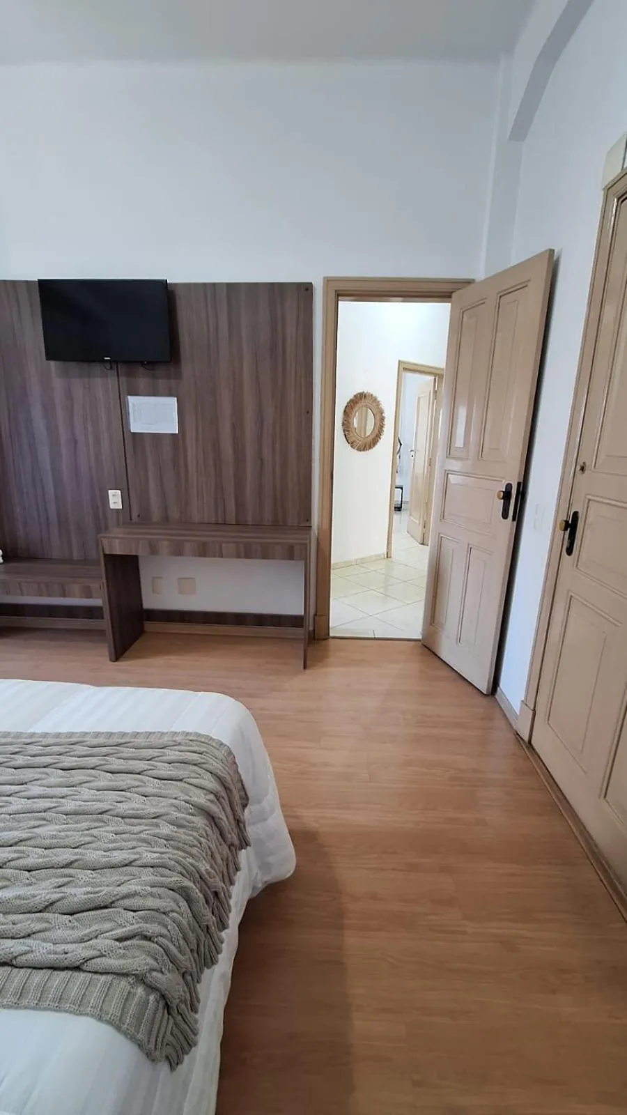 Bed in Atlântico Hotel