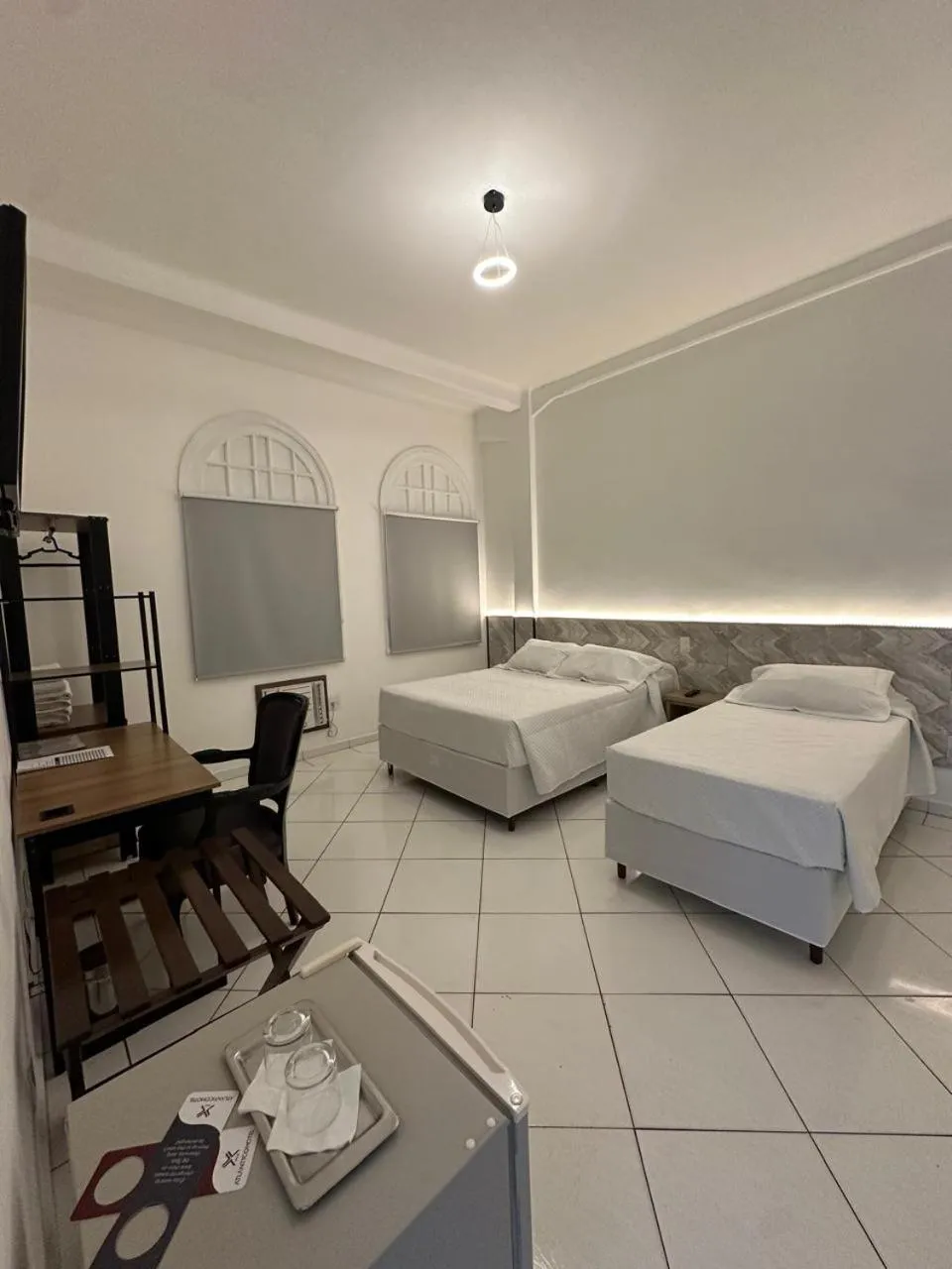 Bed in Atlântico Hotel