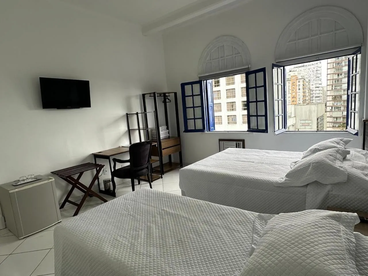 Bed in Atlântico Hotel