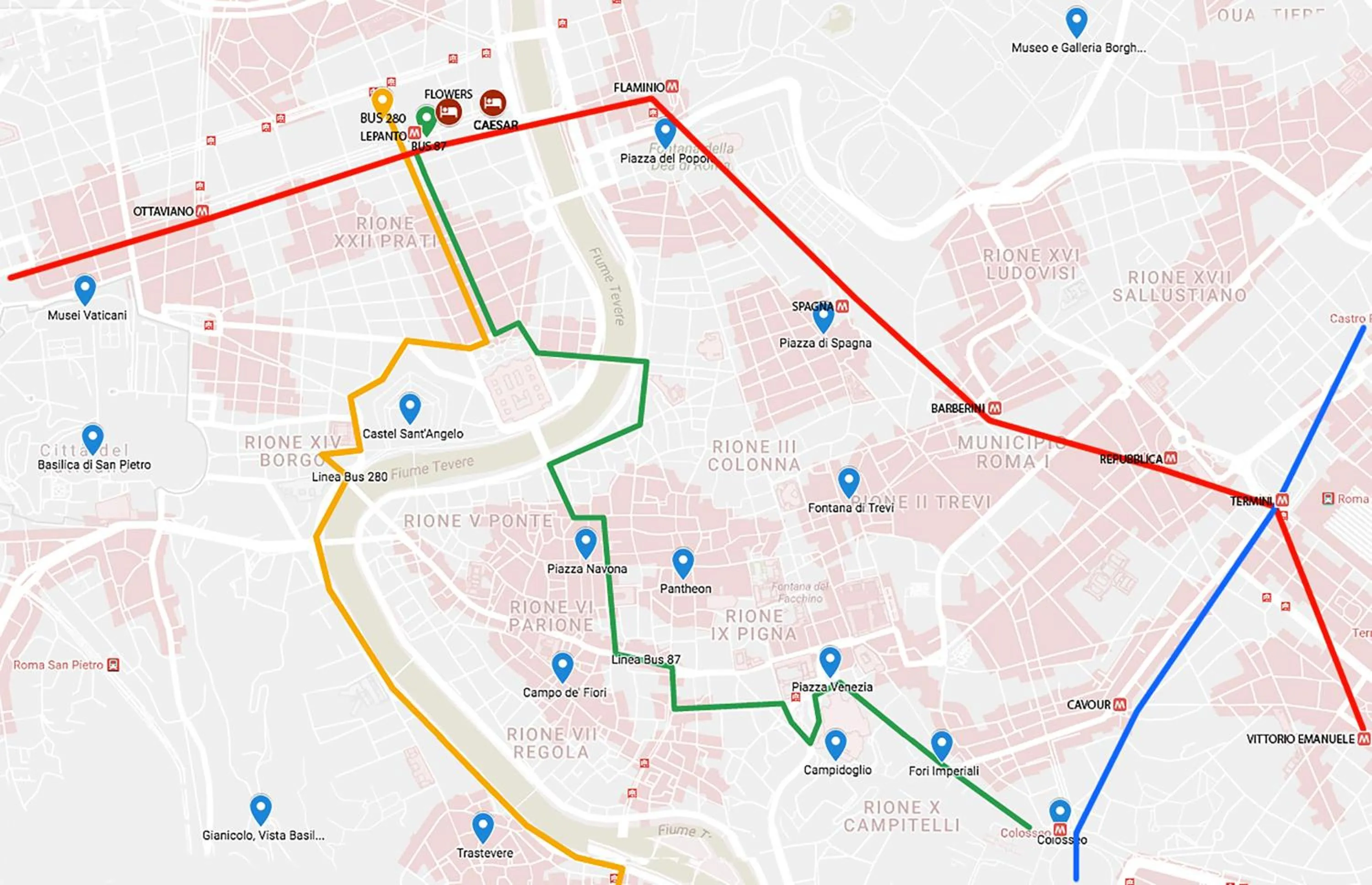 Nearby landmark in Houspitality Caesar Bed & Breakfast