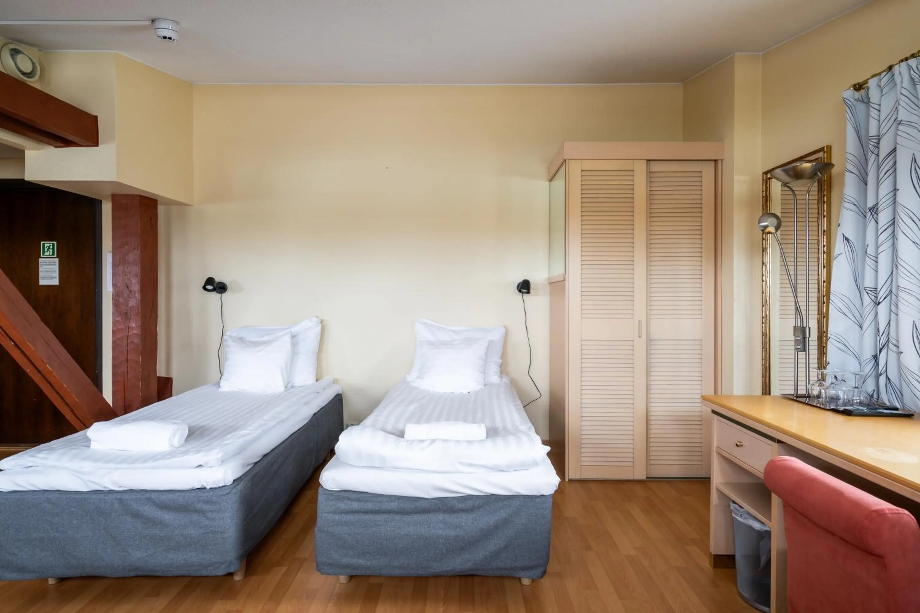 Bedroom, Bed in Hiisi Hotel Turku Seaport