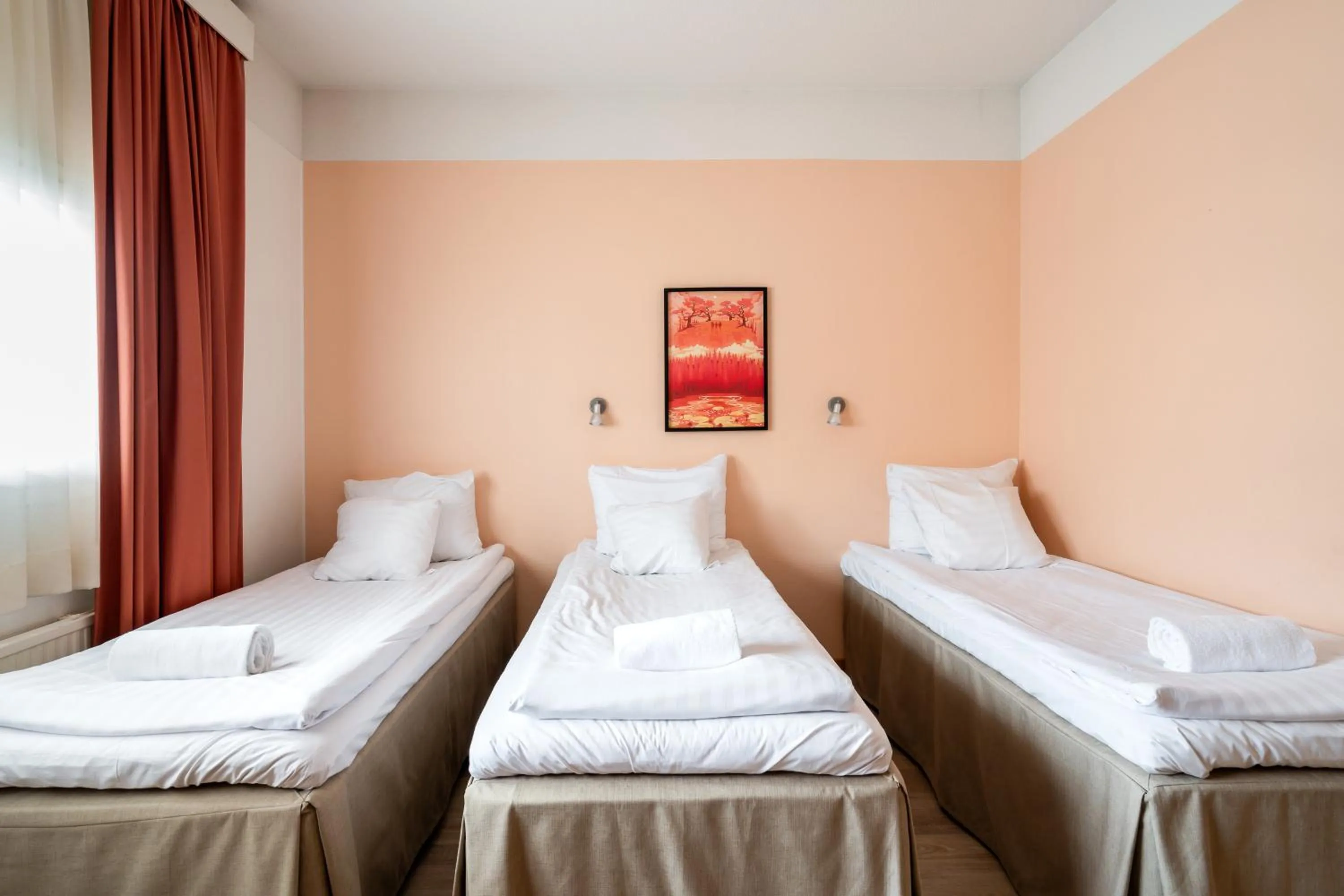 Bedroom, Bed in Hiisi Hotel Turku Seaport