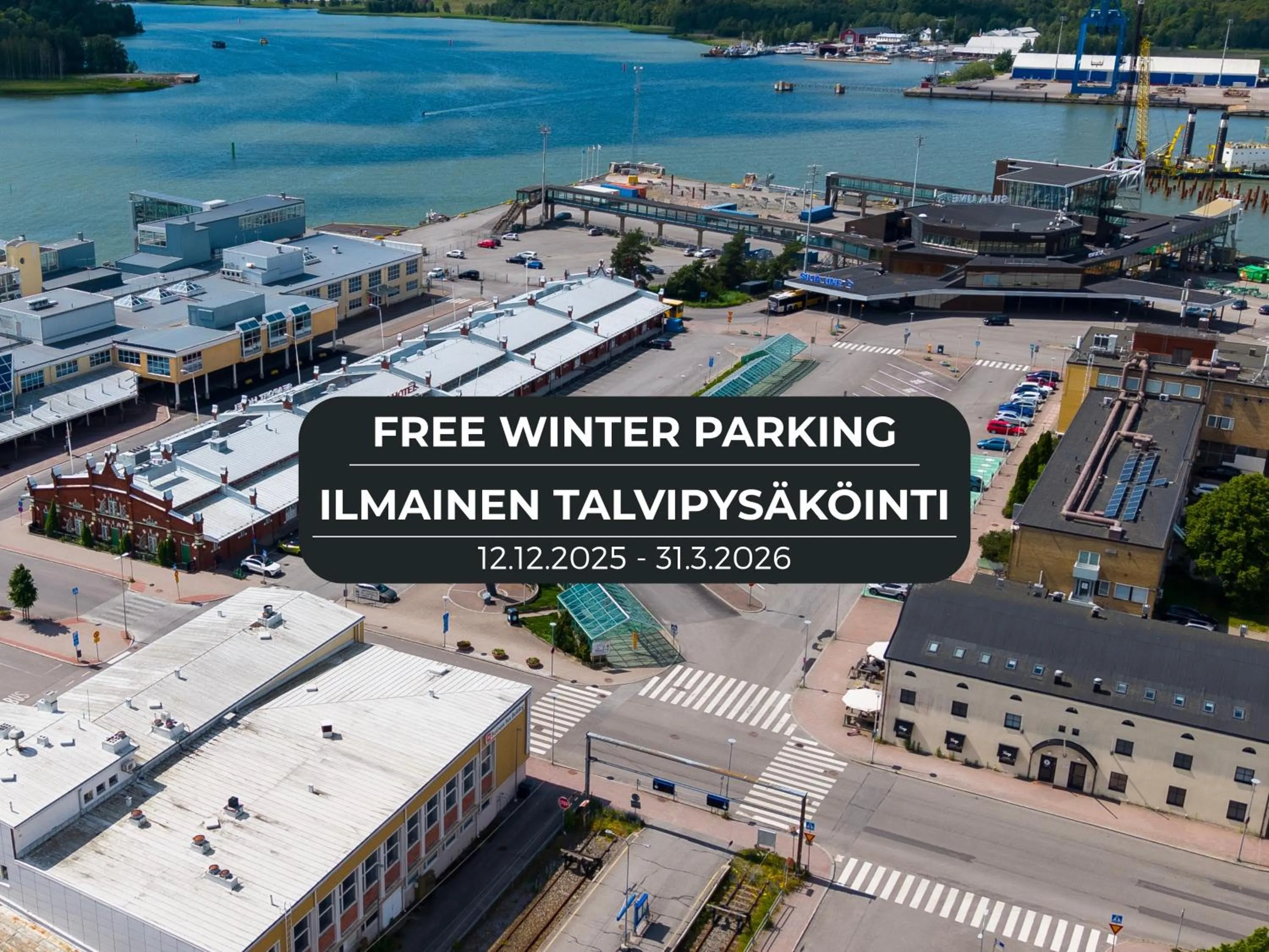 Parking in Hiisi Hotel Turku Seaport