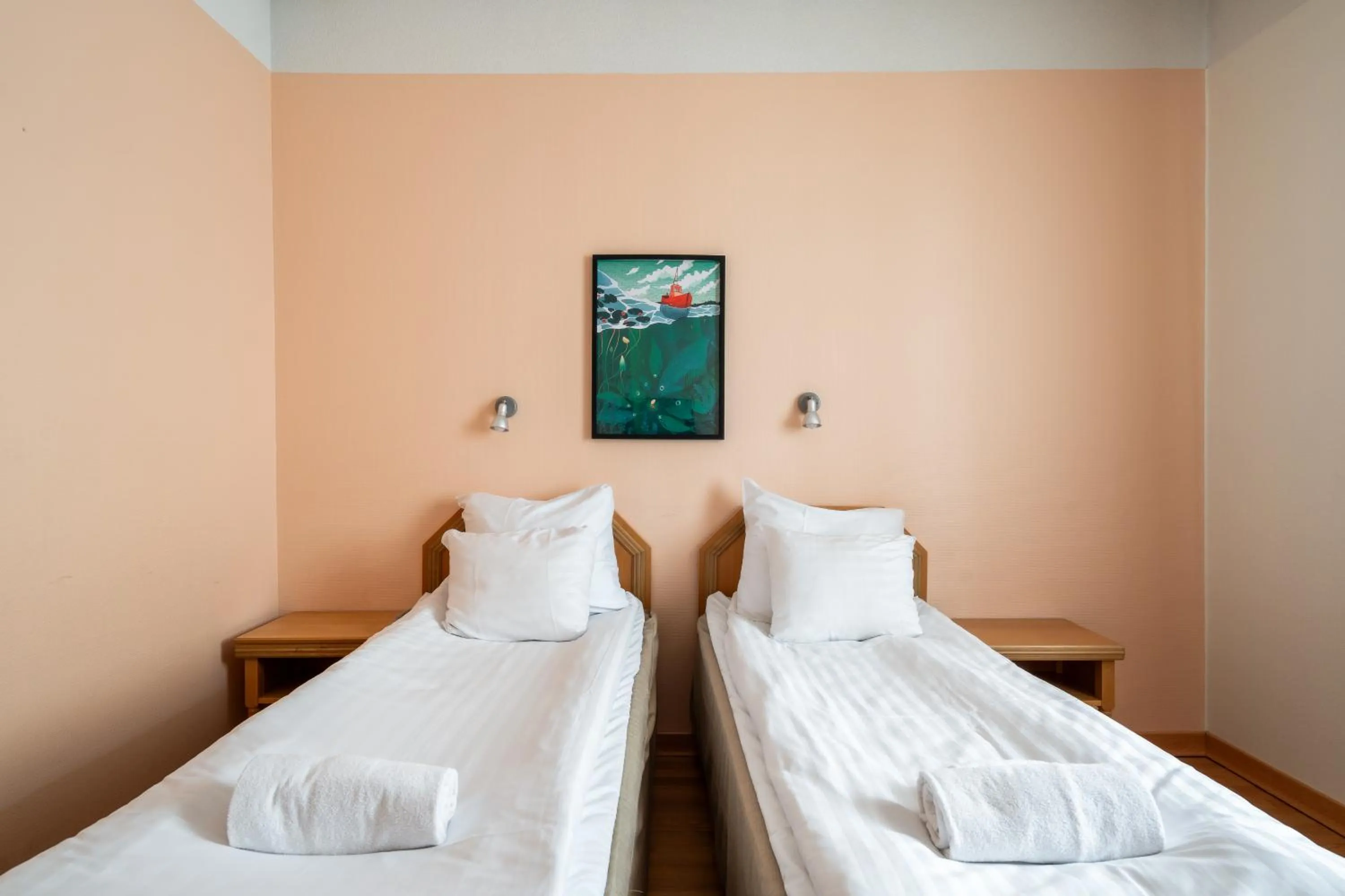 Bedroom, Bed in Hiisi Hotel Turku Seaport