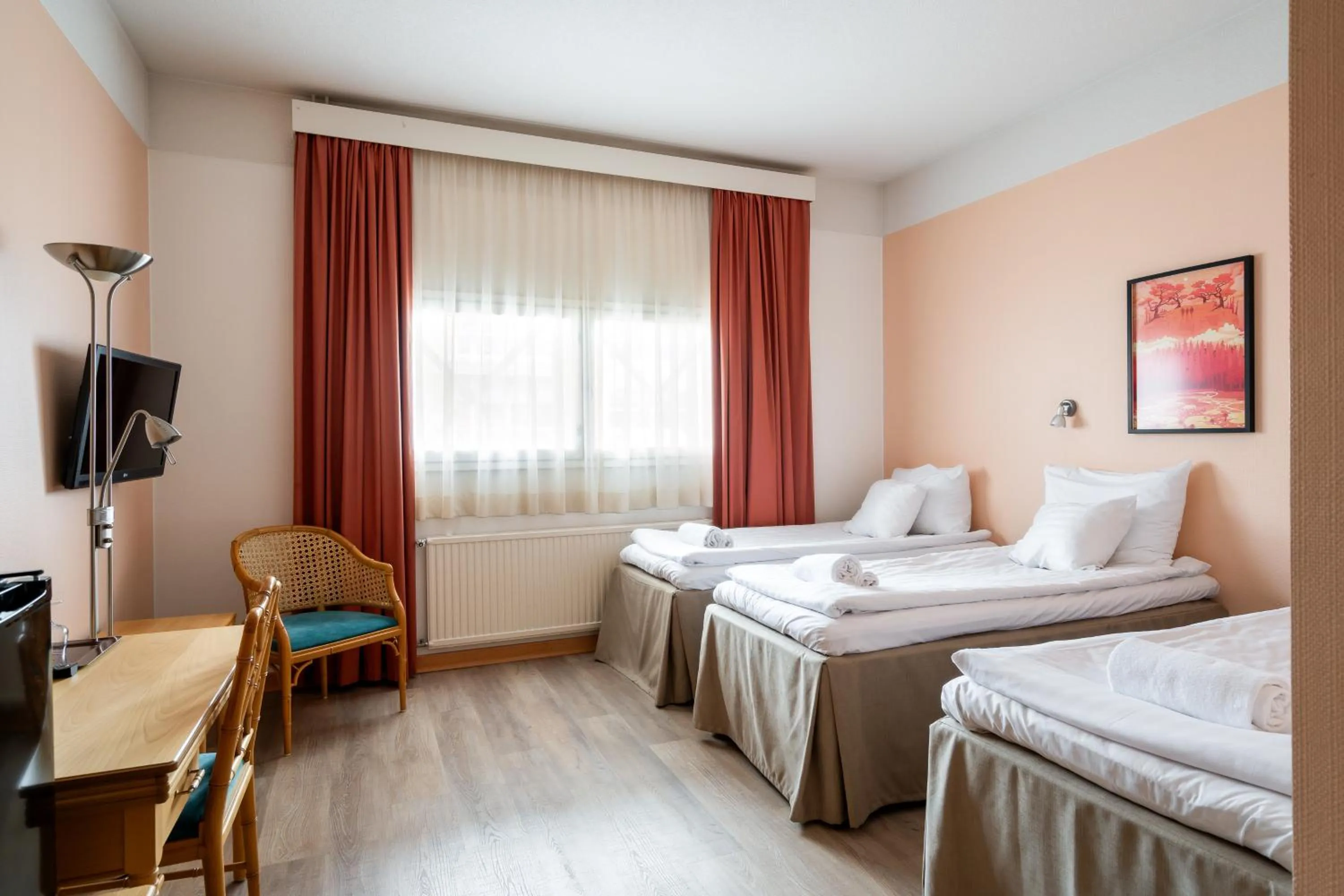 Bedroom, Bed in Hiisi Hotel Turku Seaport