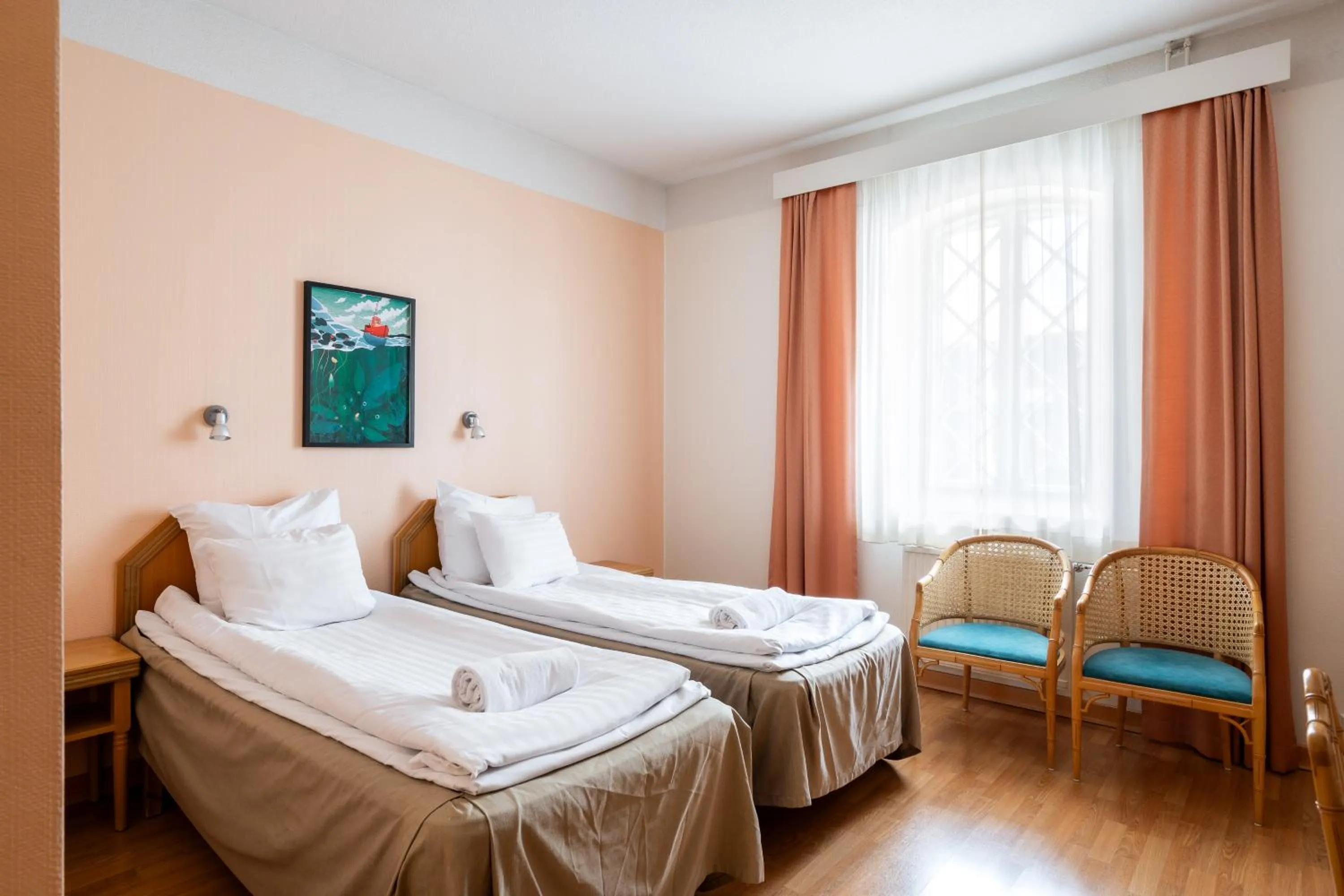 Bedroom, Bed in Hiisi Hotel Turku Seaport