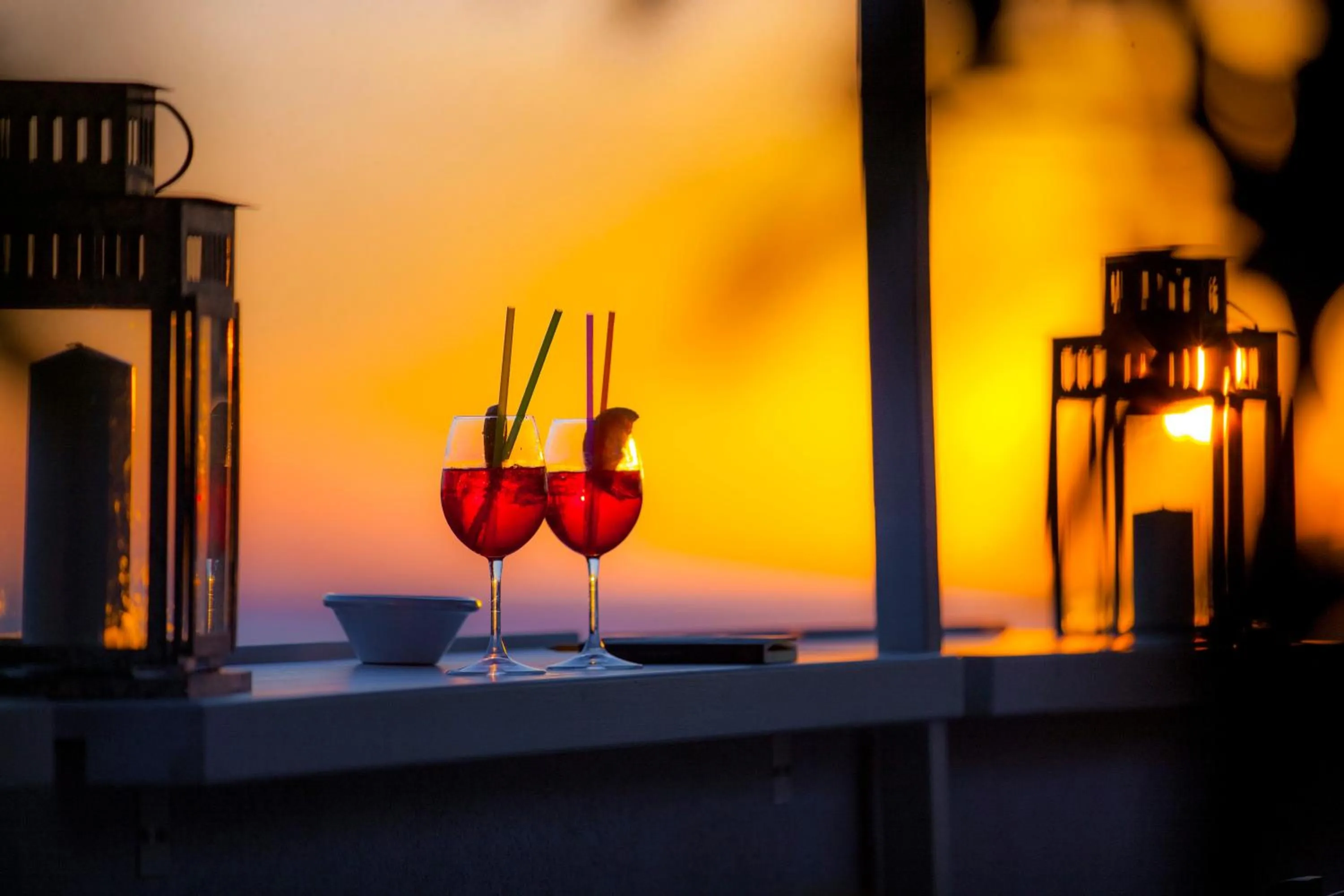 Drinks in Hotel Pocho