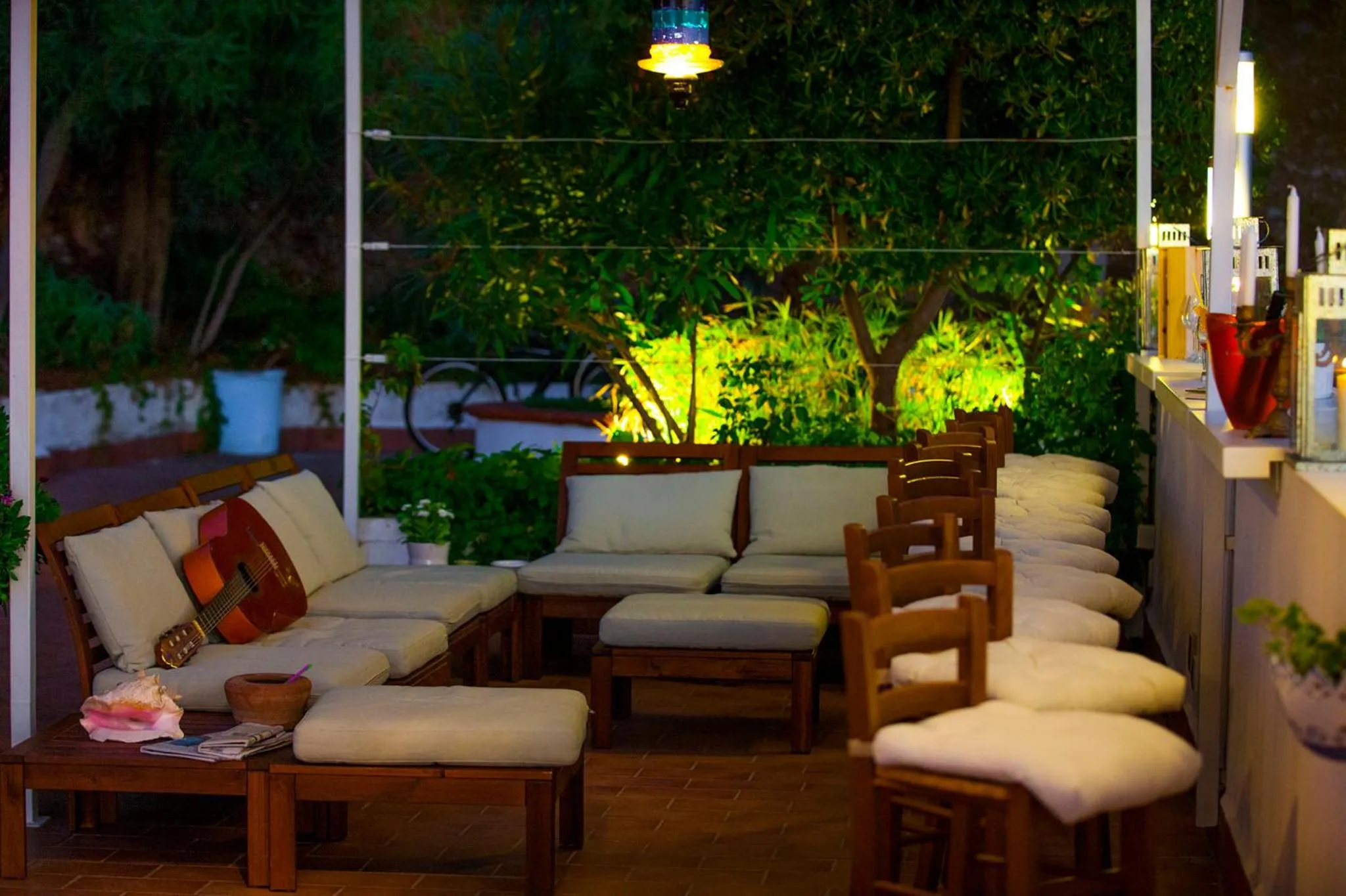 Decorative detail in Hotel Pocho