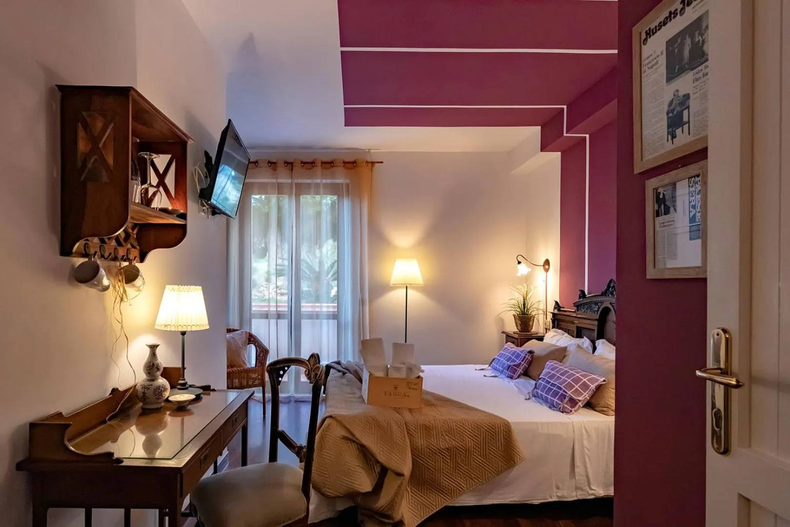 Bedroom, Bed in Hotel Pocho