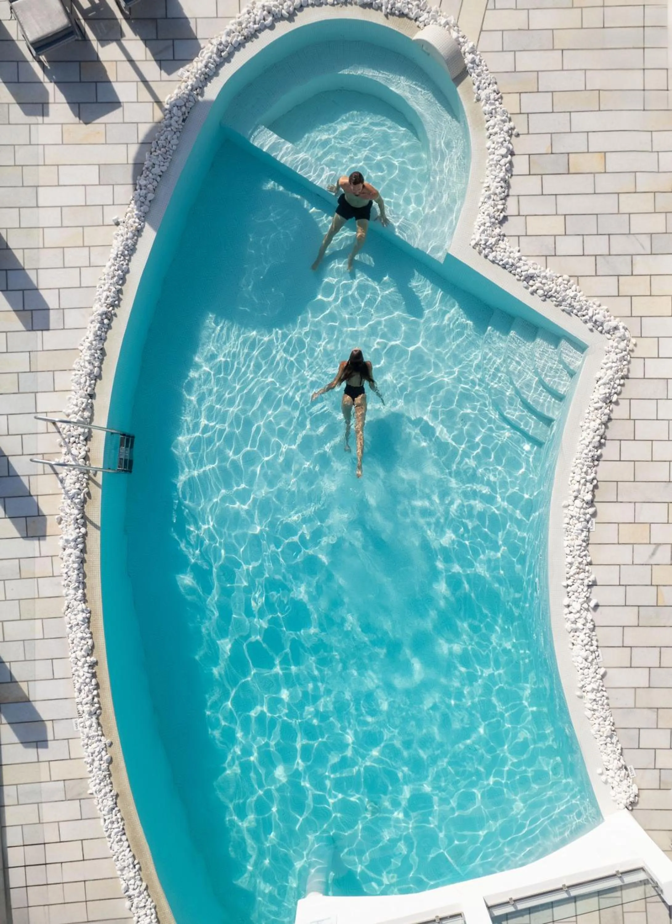 Swimming pool in Santorini Princess Spa Hotel