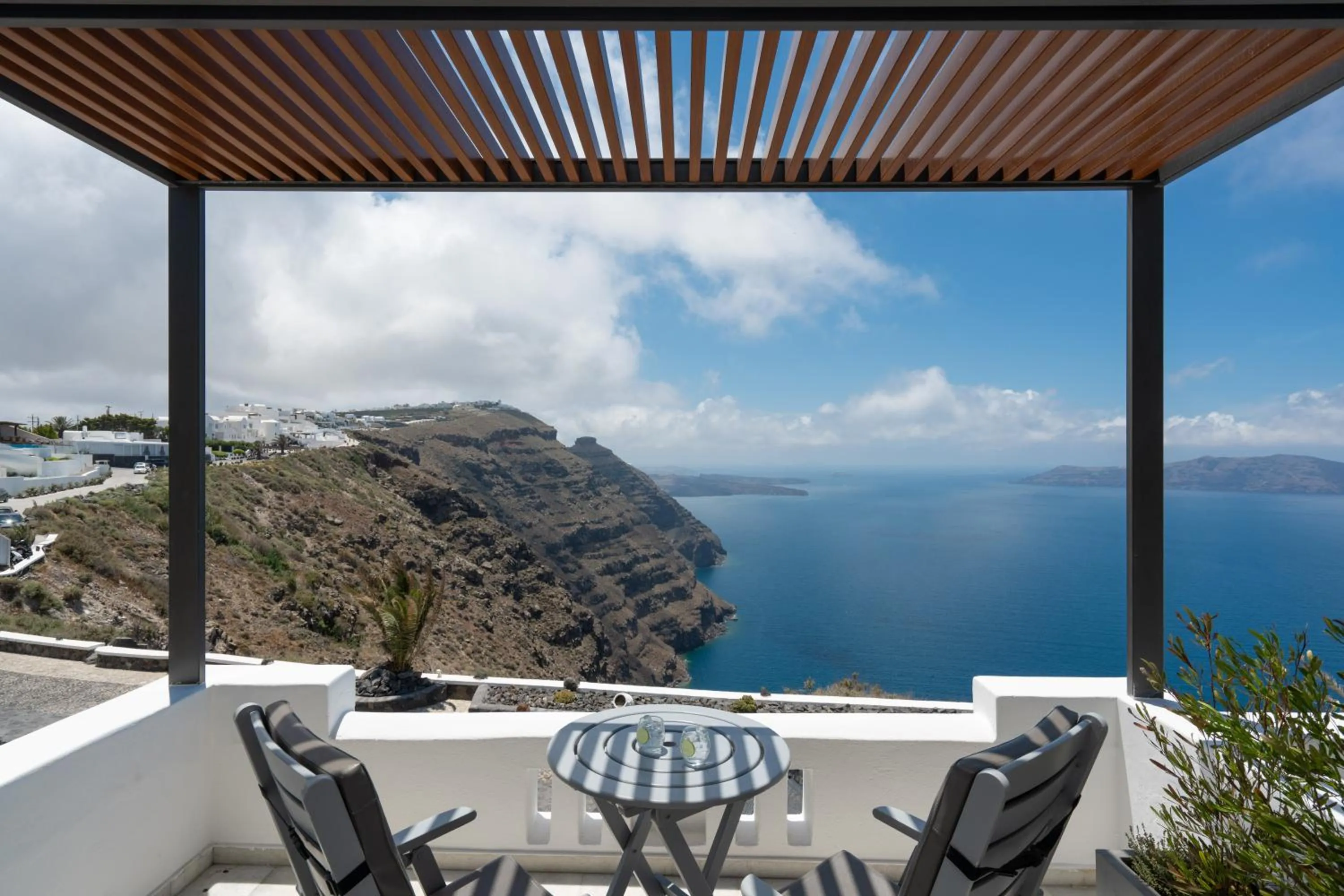 Balcony/Terrace in Santorini Princess Spa Hotel