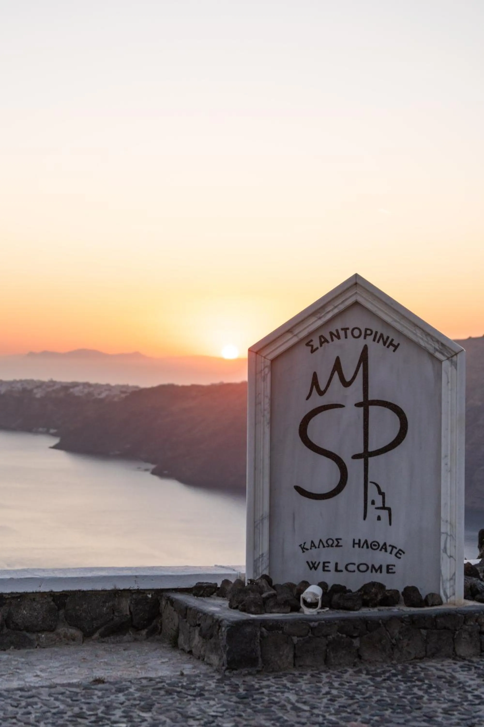 Natural landscape in Santorini Princess Spa Hotel