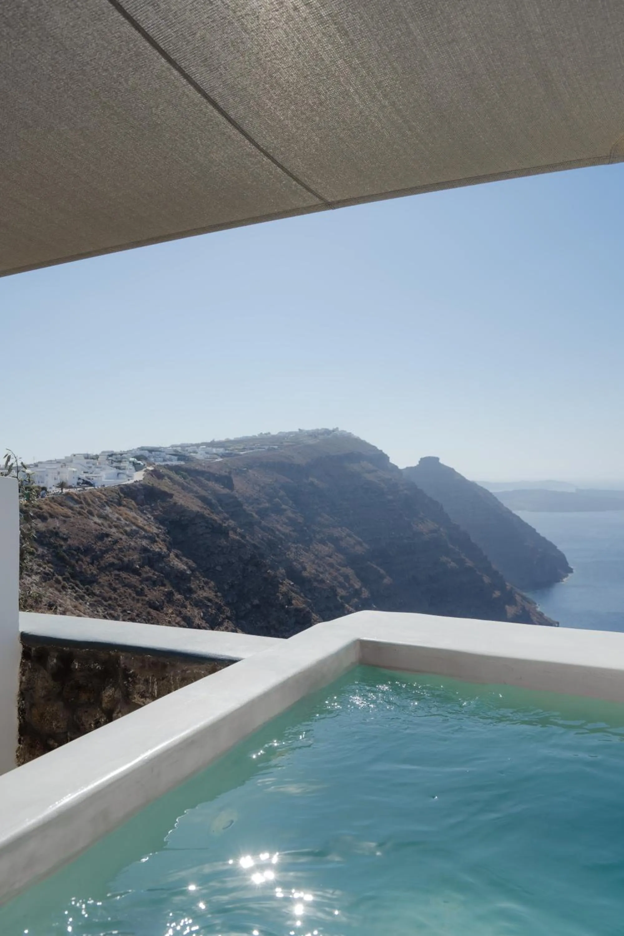 Hot Tub in Santorini Princess Spa Hotel