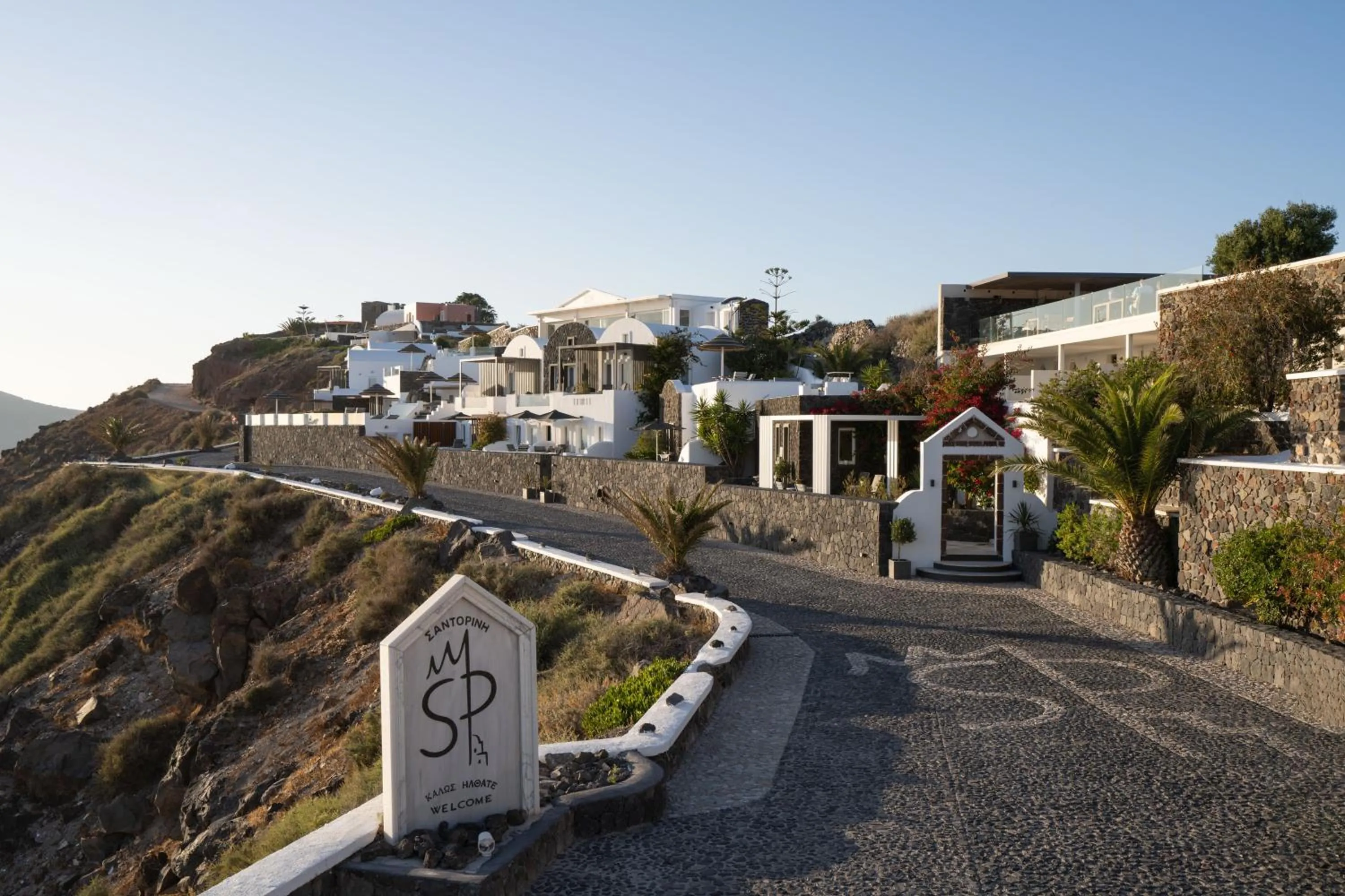 Property building in Santorini Princess Spa Hotel