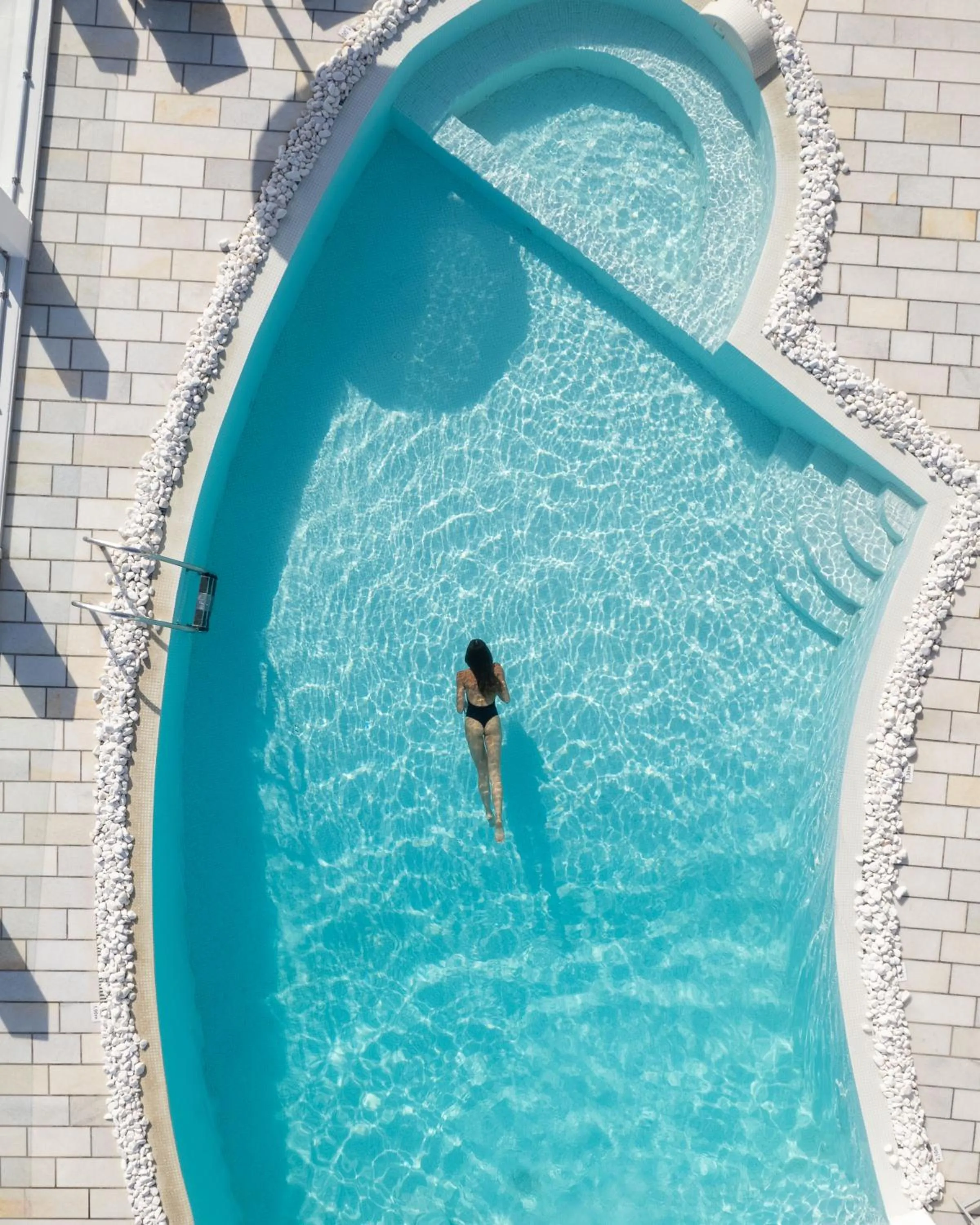 Swimming pool in Santorini Princess Spa Hotel