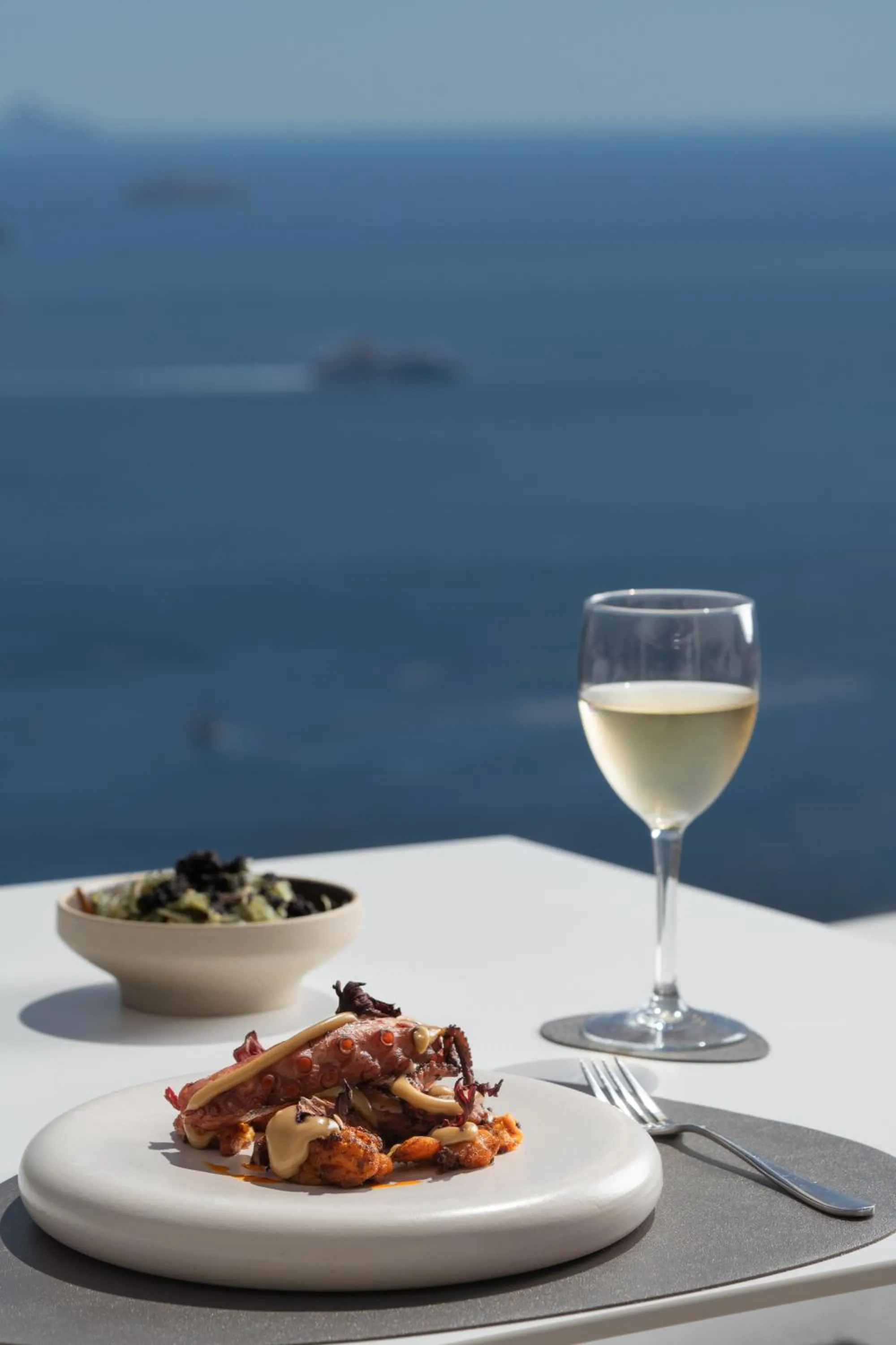 Food and drinks in Santorini Princess Spa Hotel