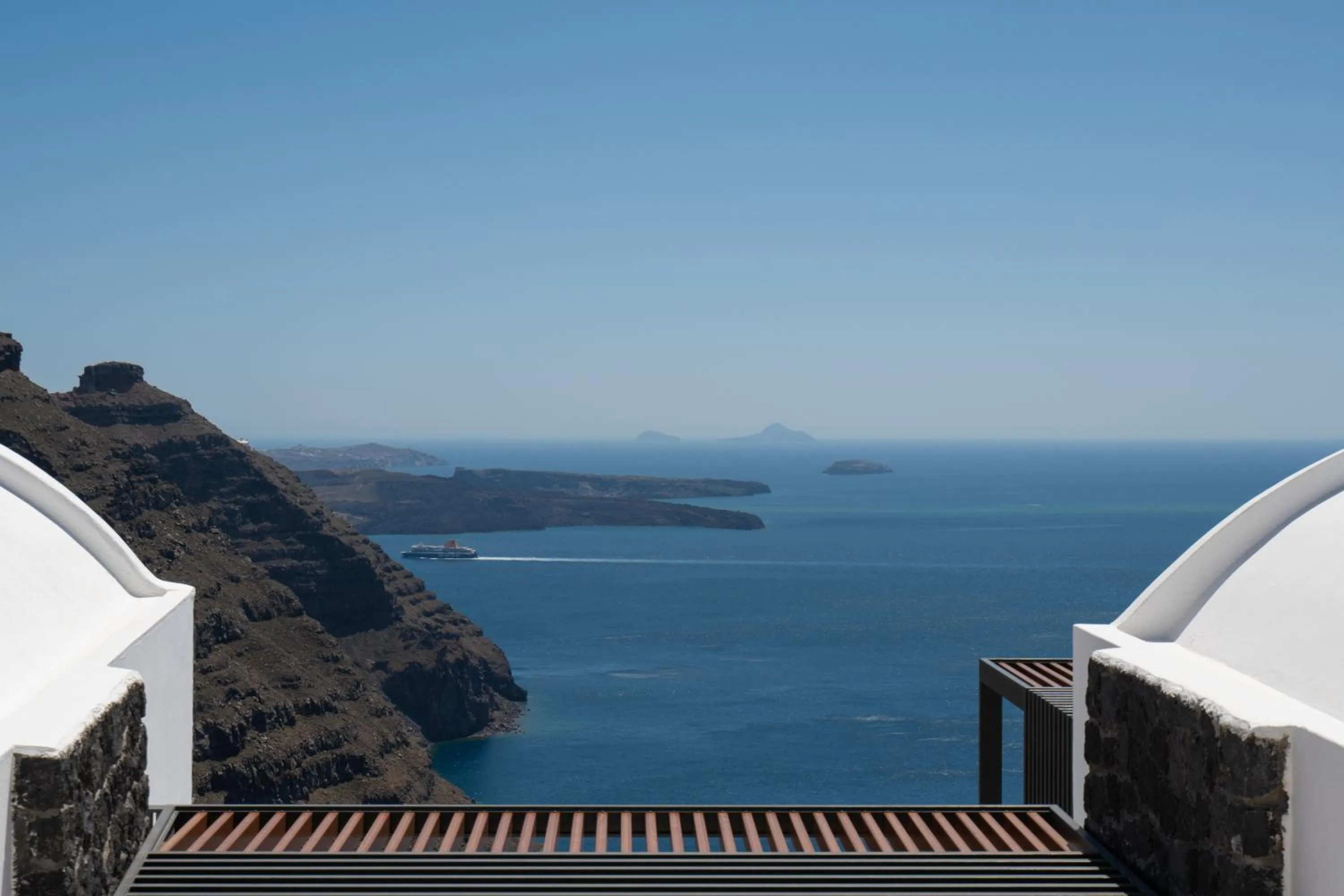 Sea view in Santorini Princess Spa Hotel