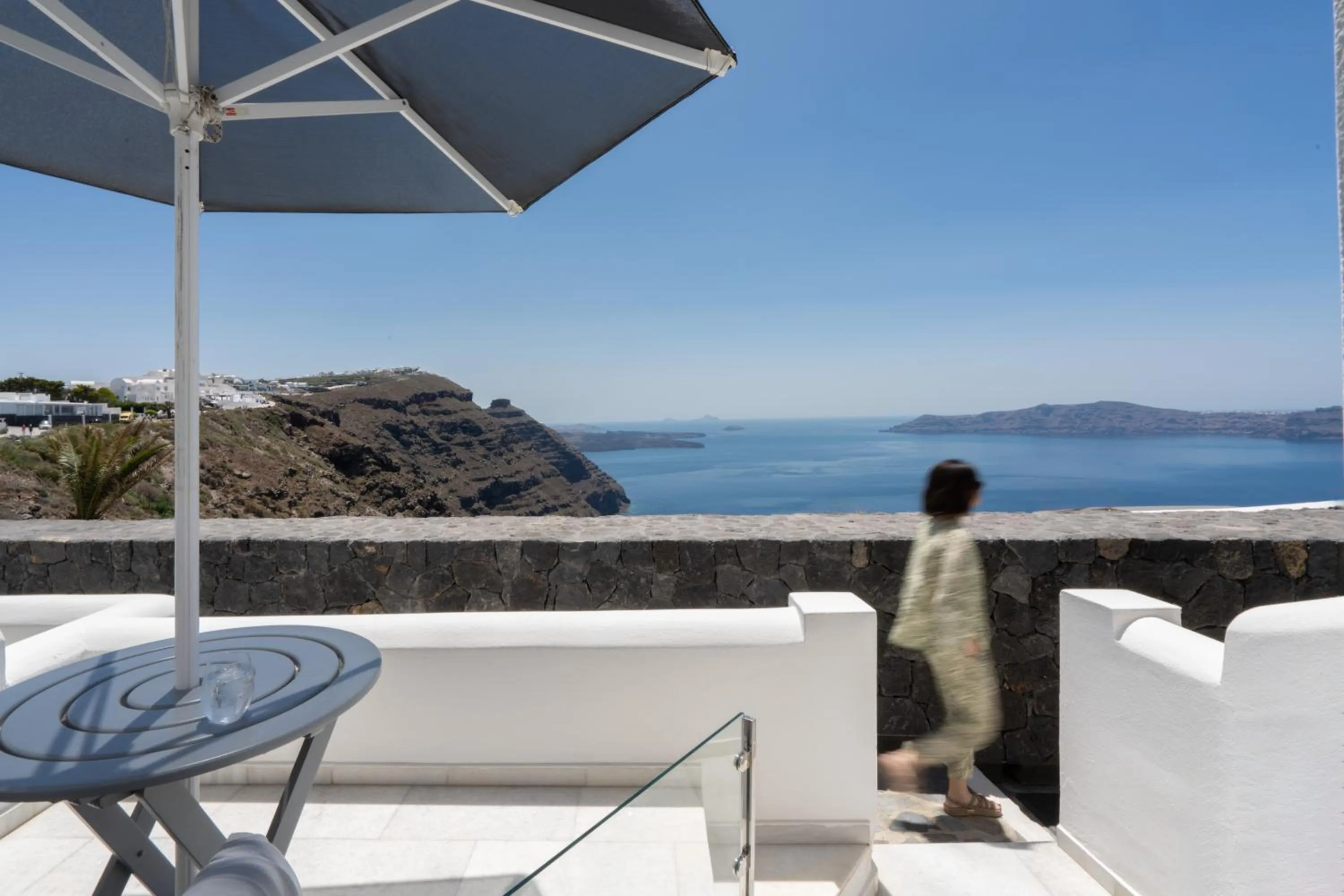 Balcony/Terrace in Santorini Princess Spa Hotel