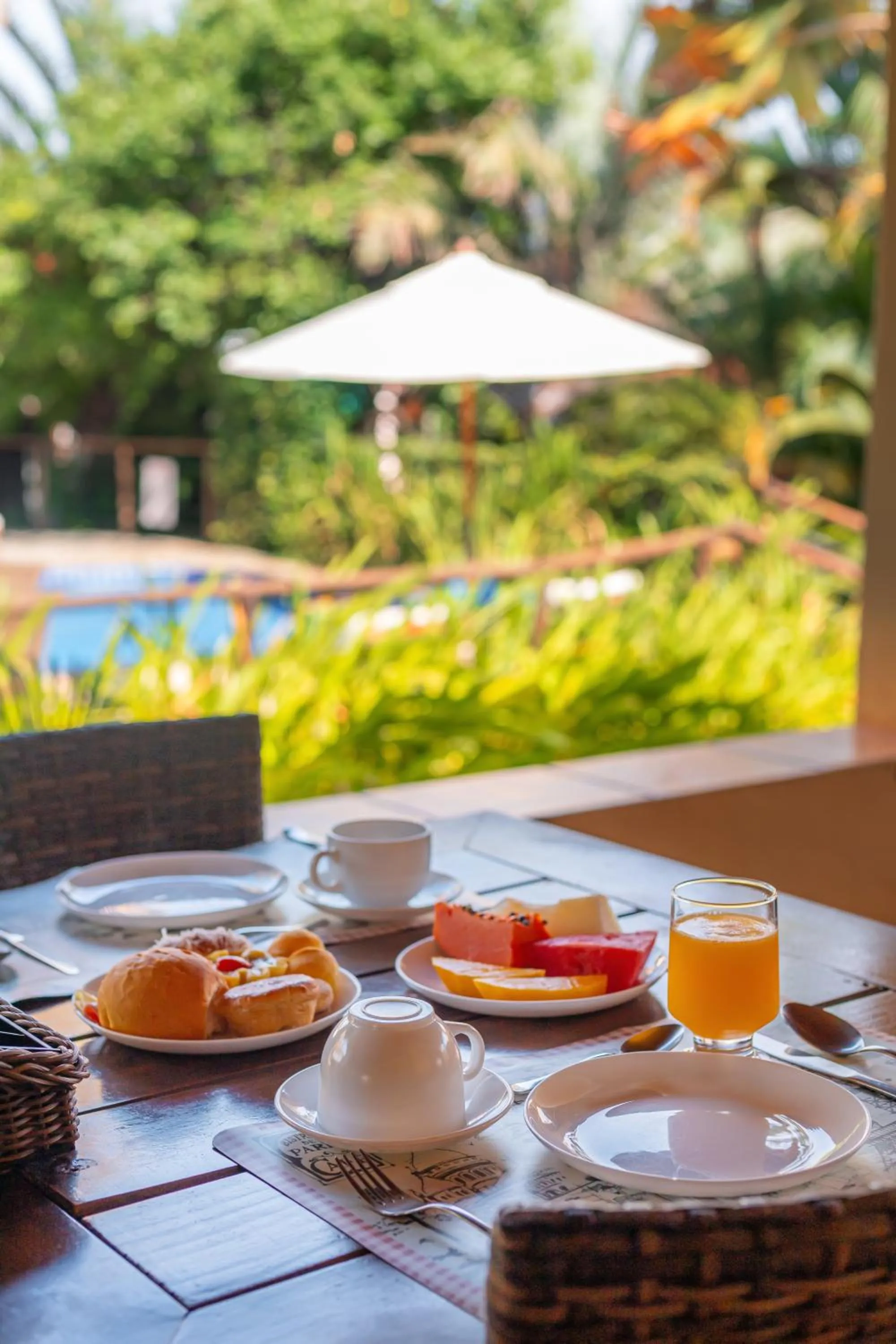 Breakfast in Pousada Flores do Cerrado