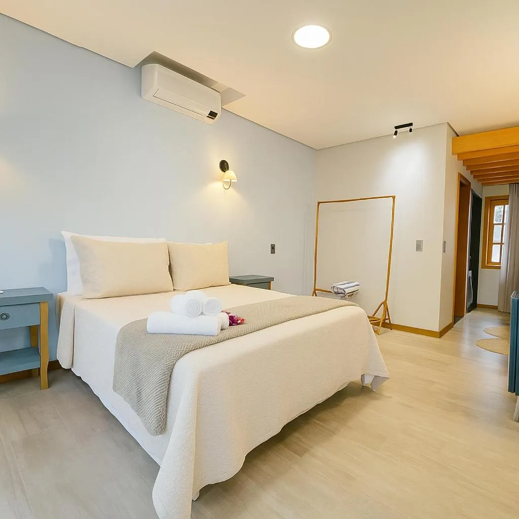 Bedroom, Bed in Pousada Flores do Cerrado