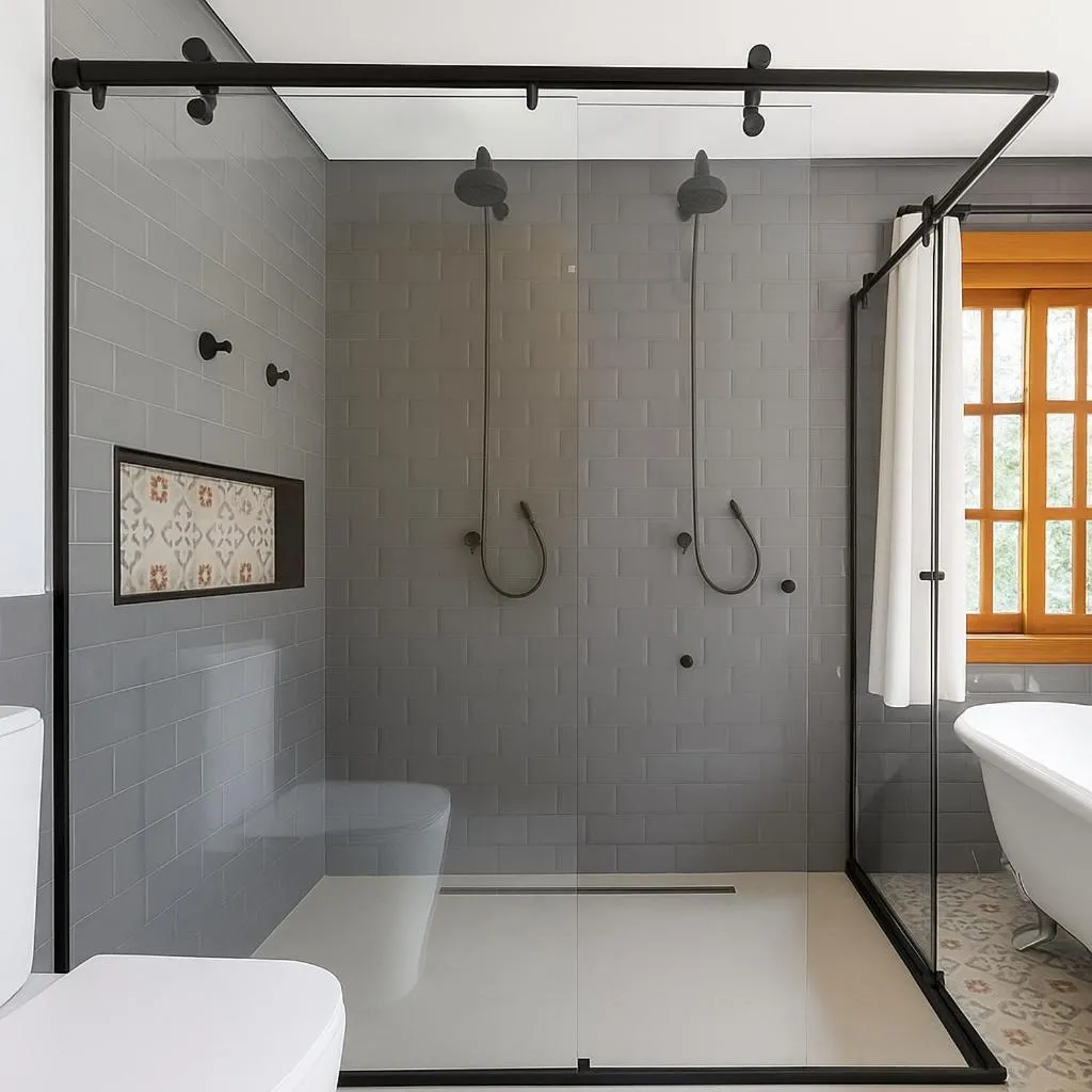 Bathroom in Pousada Flores do Cerrado