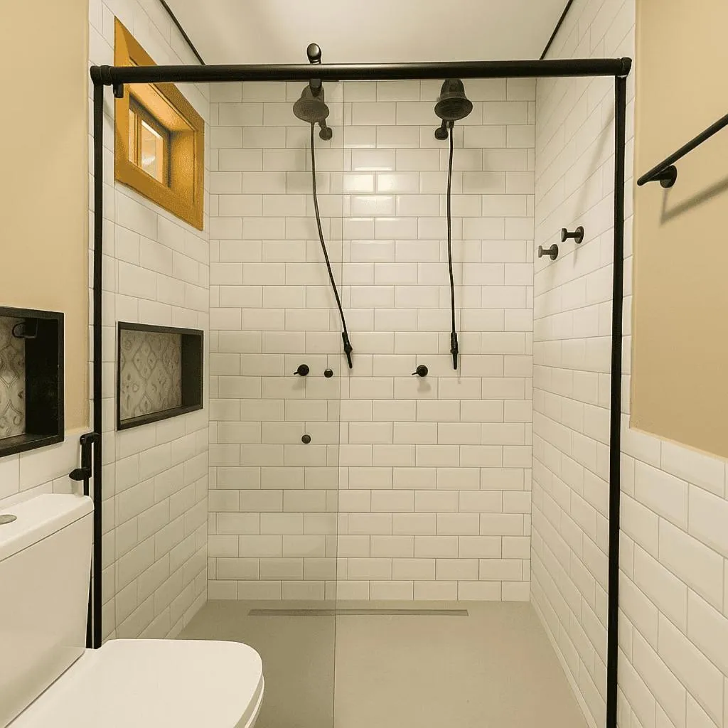 Bathroom in Pousada Flores do Cerrado