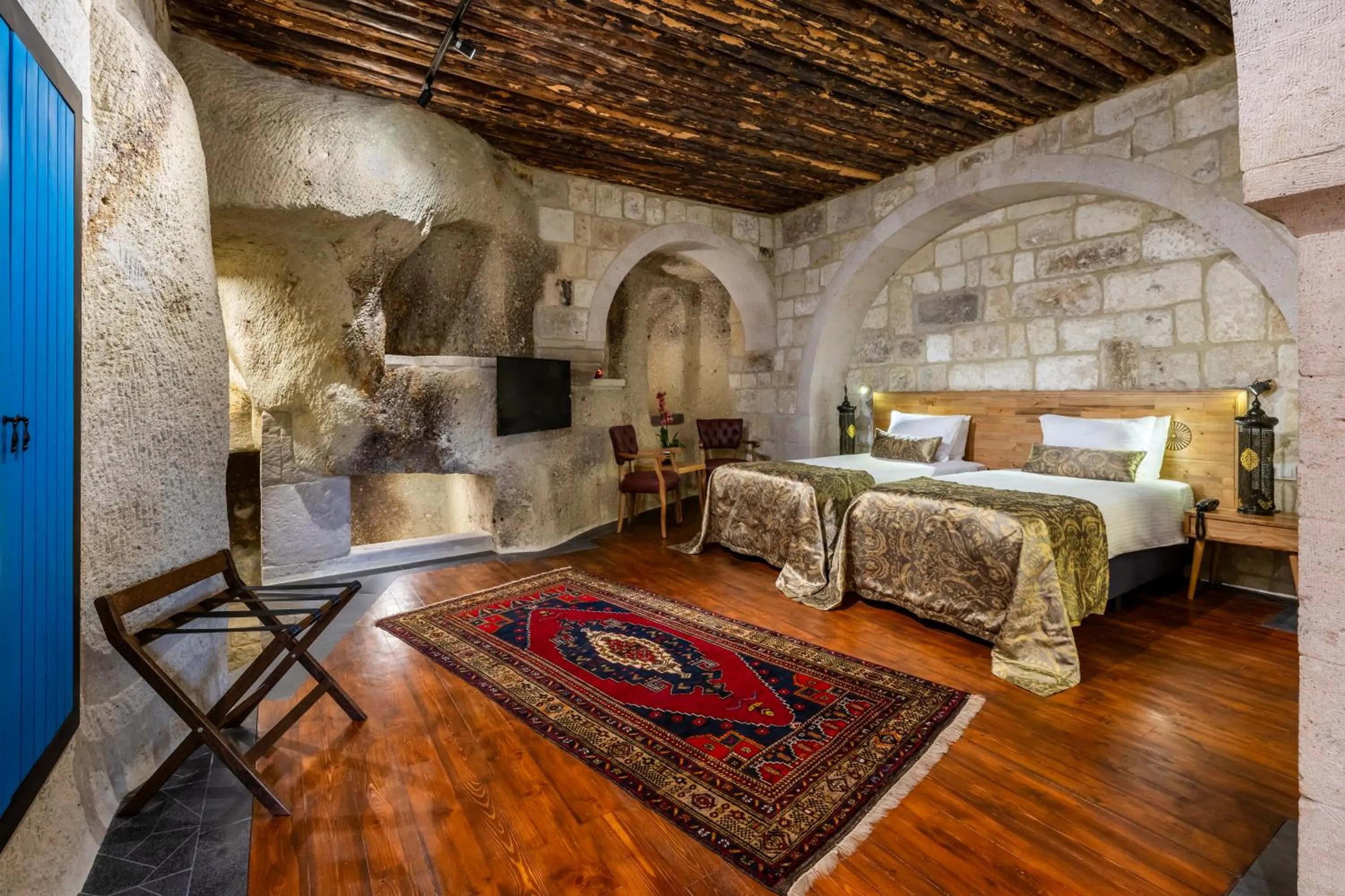 Bed in Cappadocia Estates Hotel