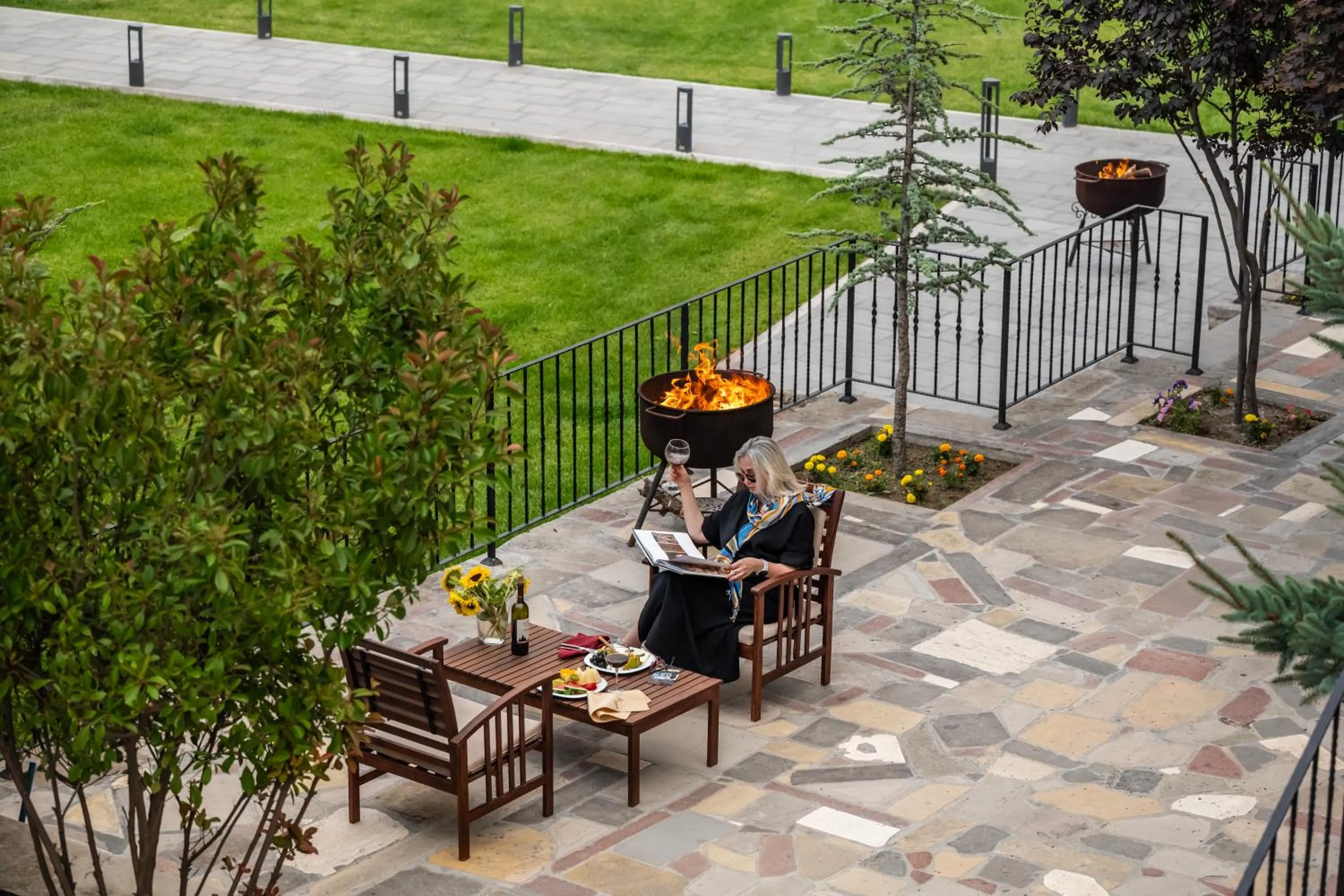 Seating area in Cappadocia Estates Hotel