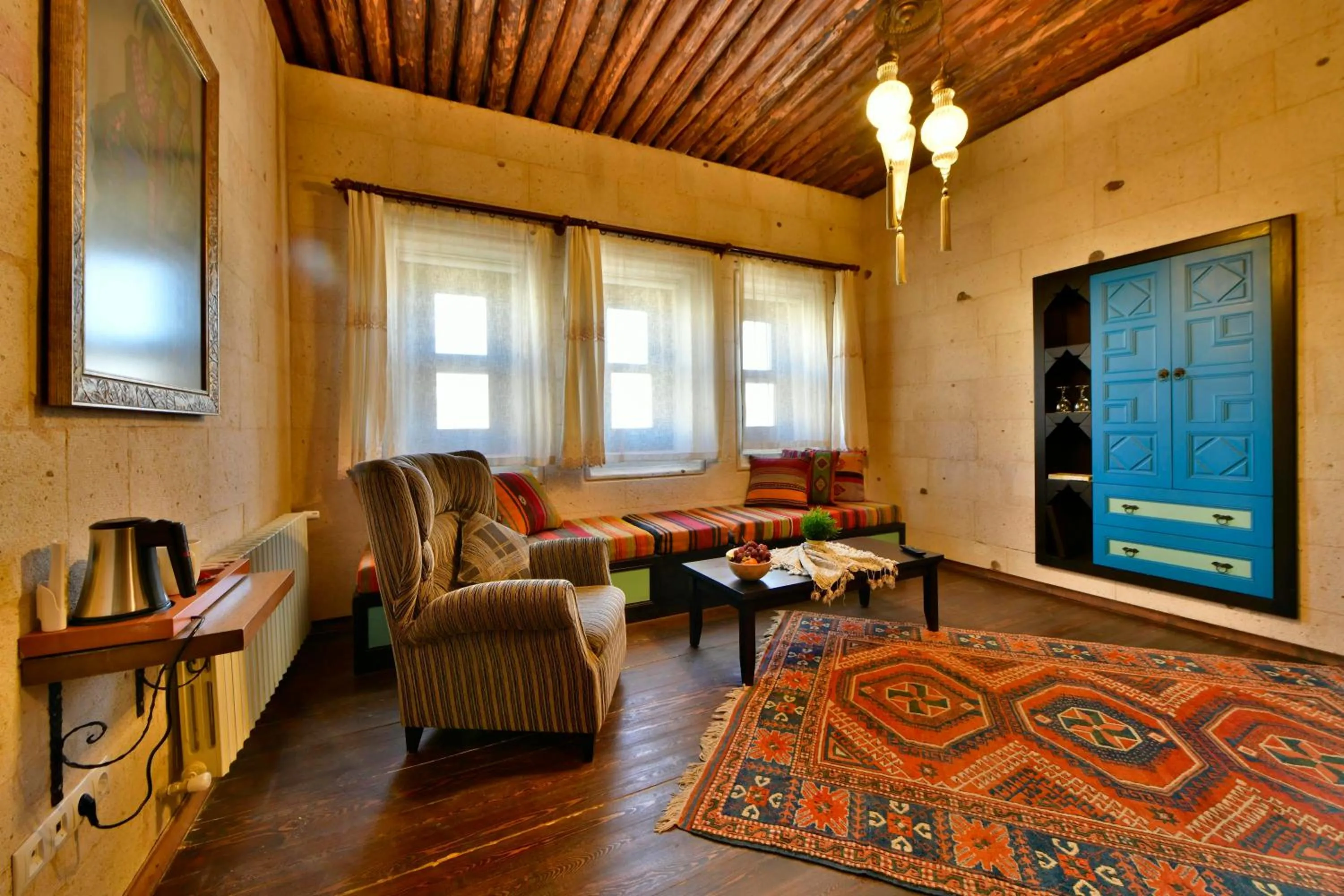 Seating area in Cappadocia Estates Hotel