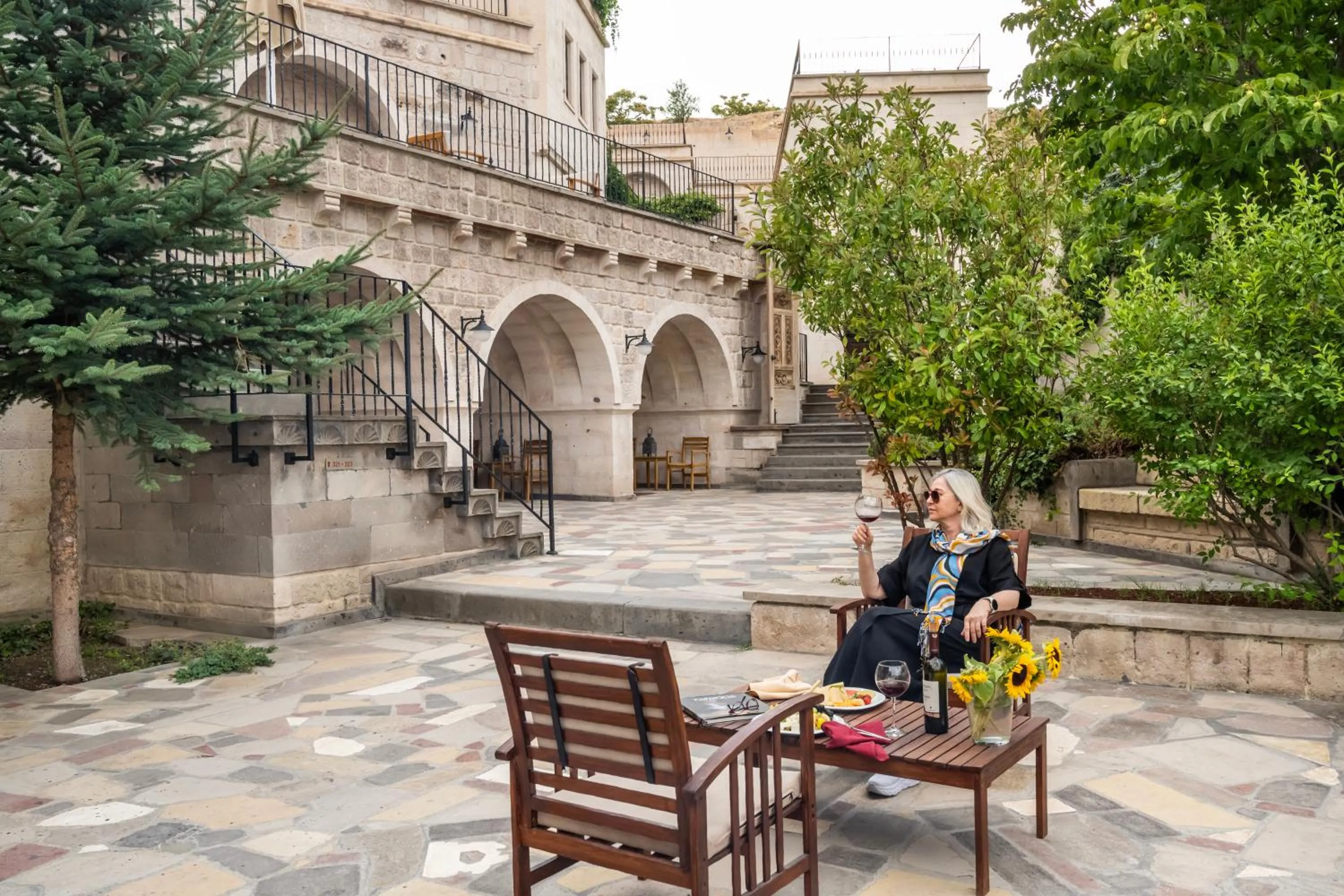 Seating area in Cappadocia Estates Hotel
