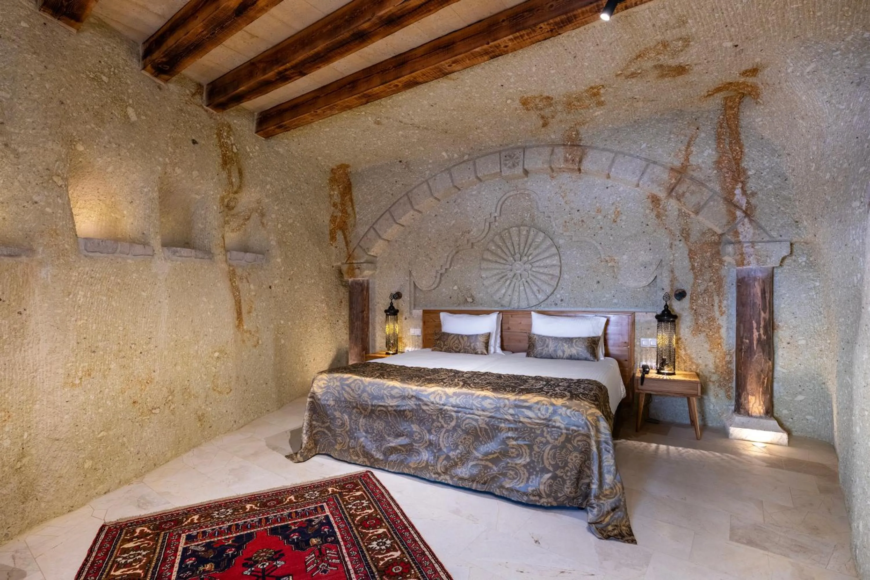 Bed in Cappadocia Estates Hotel
