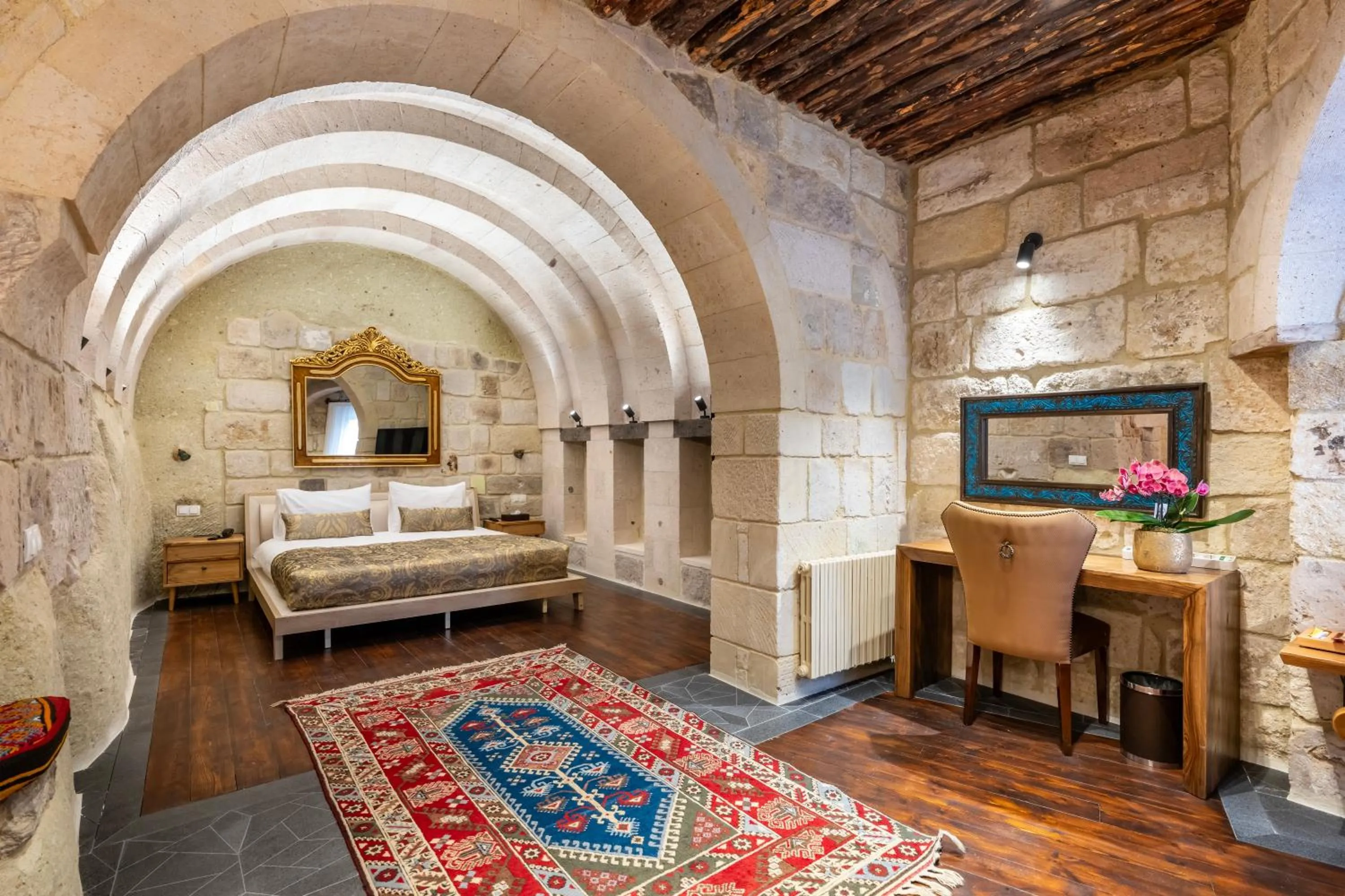 Bed in Cappadocia Estates Hotel