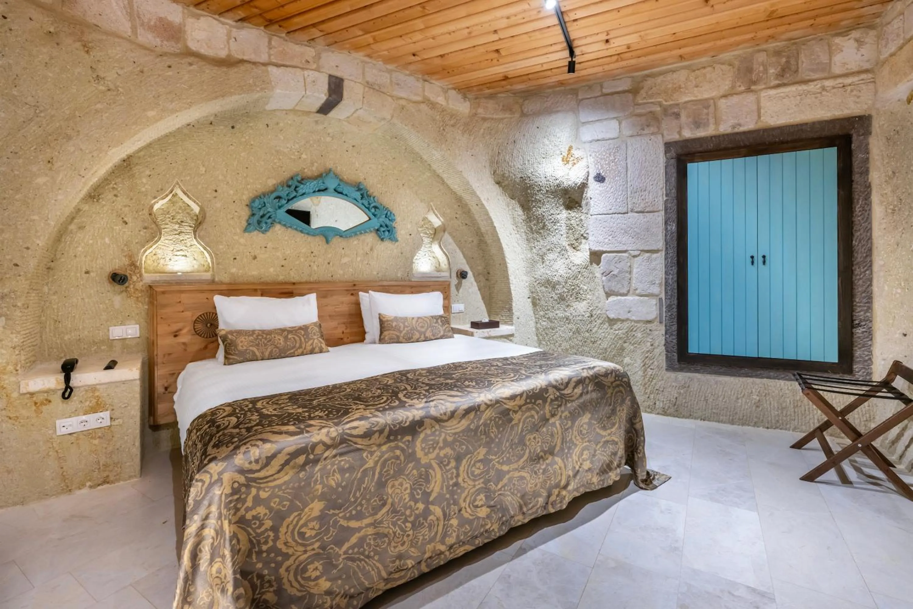 Bed in Cappadocia Estates Hotel