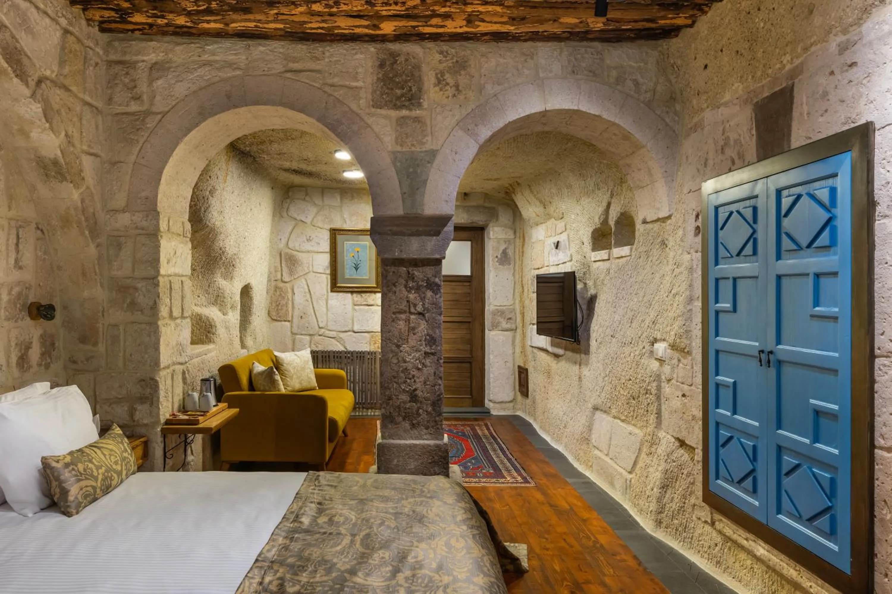 Bed in Cappadocia Estates Hotel